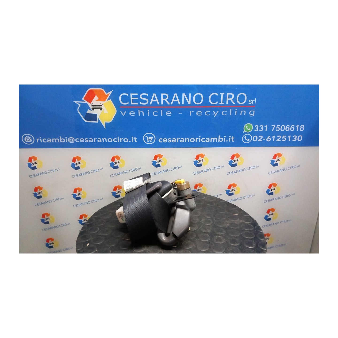 CINTURA DI SICUREZZA ANT. SX 009 TOYOTA CELICA (10/99-11/06) 1ZZFE NB5170045025001SX
