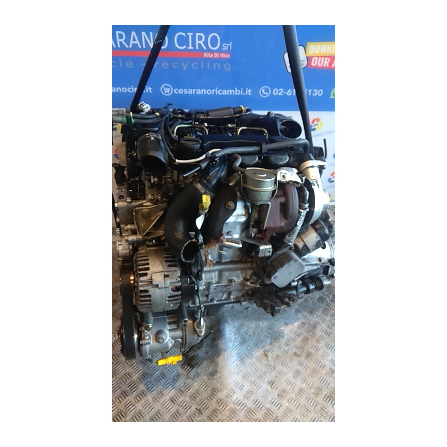 MOTORE SEMICOMPL. 015 CITROEN C3 1A SERIE (02/02-12/05) 8HY 135JW