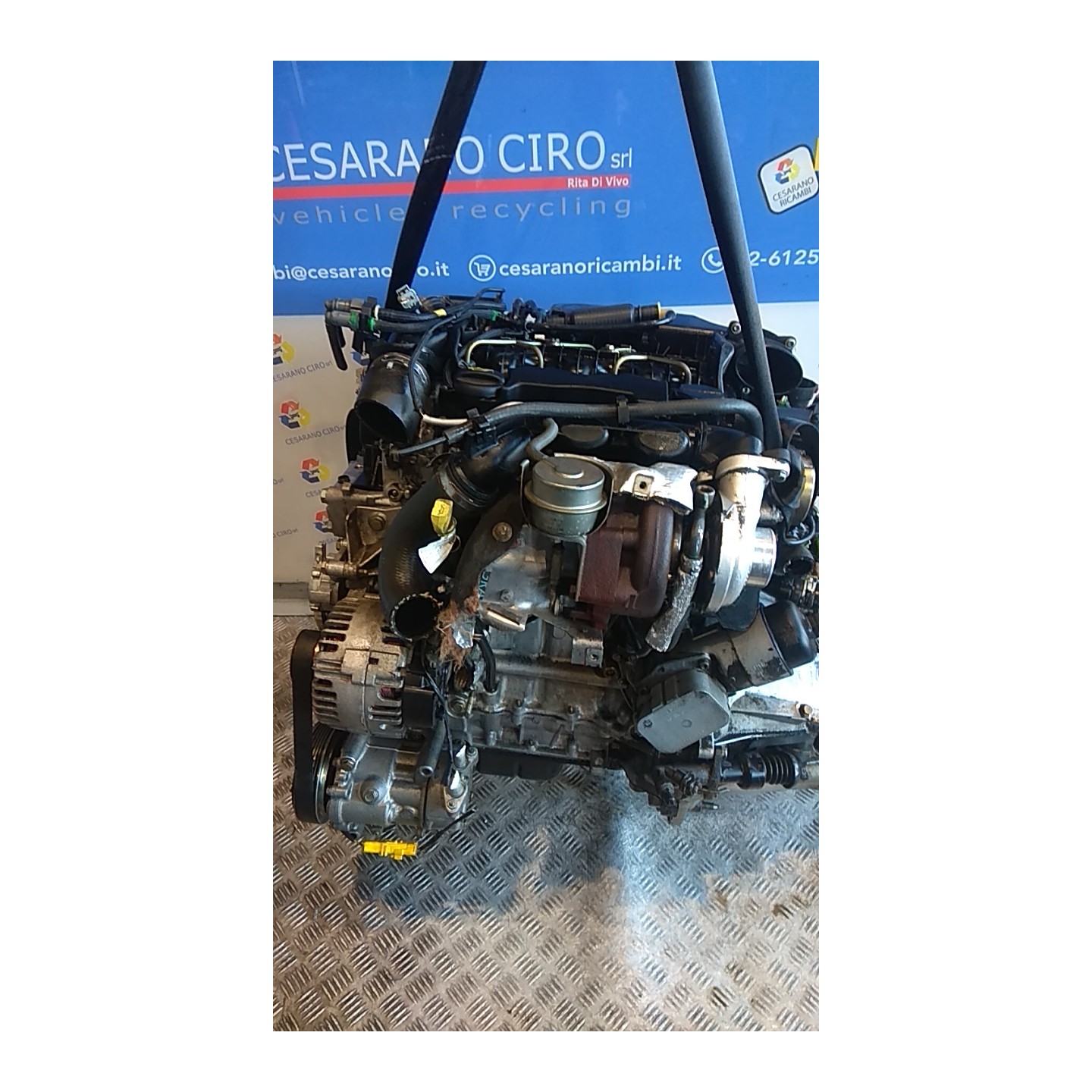 MOTORE SEMICOMPL. 015 CITROEN C3 1A SERIE (02/02-12/05) 8HY 135JW