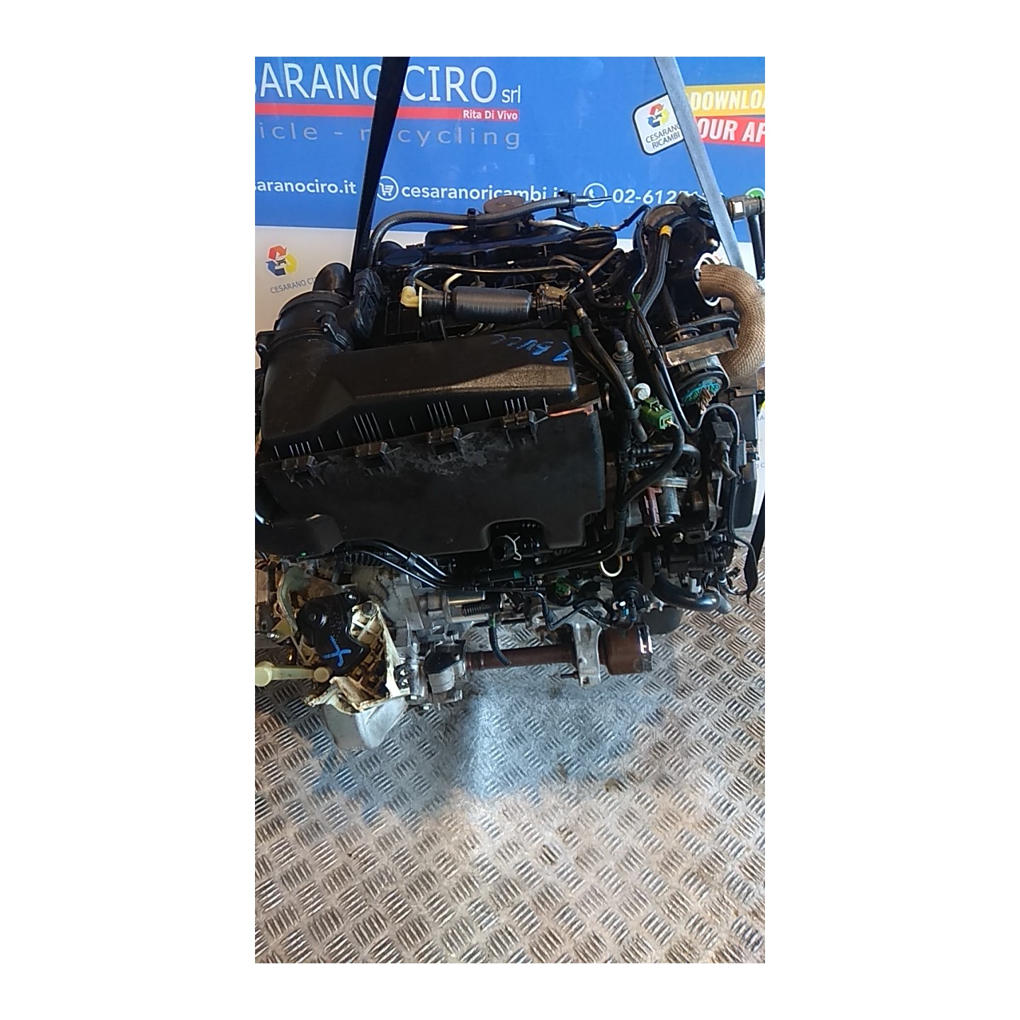 MOTORE SEMICOMPL. 015 CITROEN C3 1A SERIE (02/02-12/05) 8HY 135JW