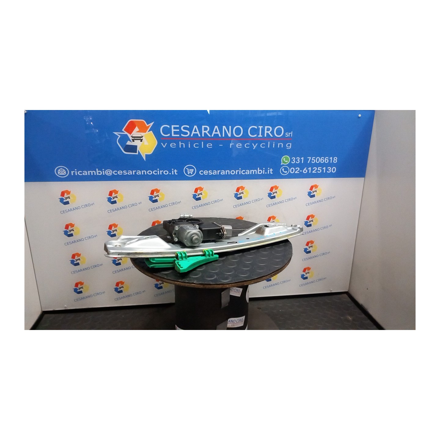 ALZACRISTALLO ELETTR. PORTA POST. C/MOTORINO SX. 021 OPEL ASTRA (P10) (10/09-06/18) A17DTR 13313573