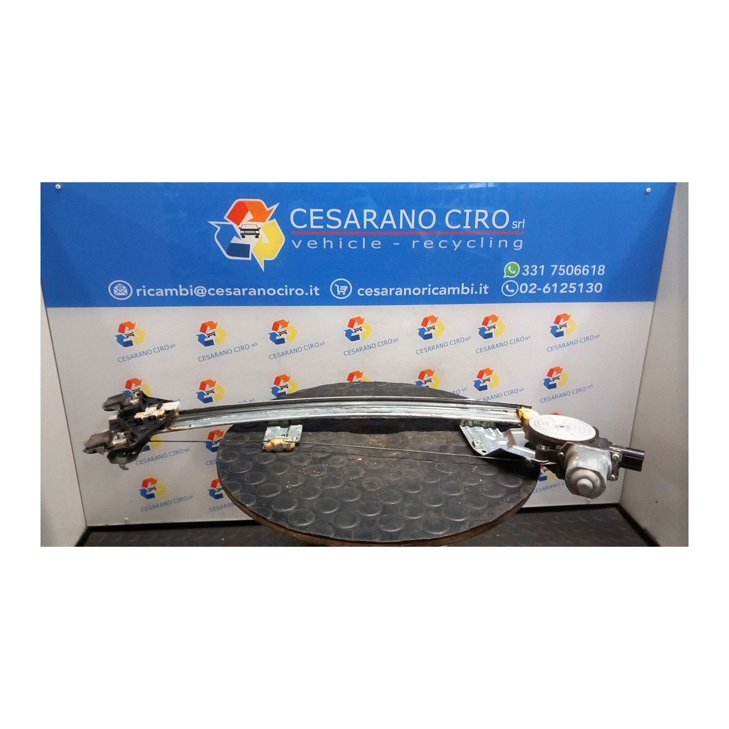 ALZACRISTALLO ELETTR. PORTA ANT. C/MOTORINO SX. 046 HONDA JAZZ 2A SERIE (10/08-) L13Z2 72250TF0G01