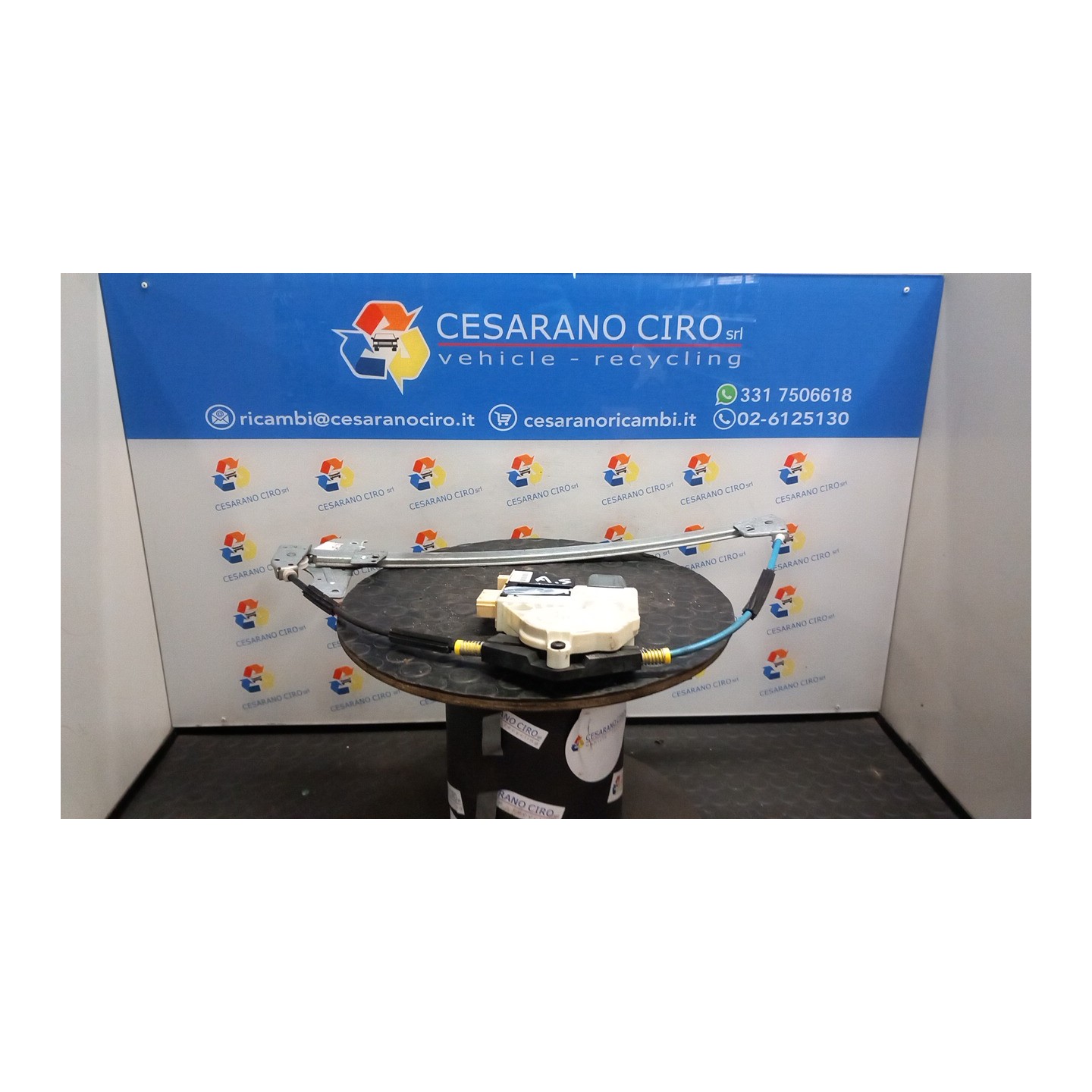 ALZACRISTALLO ELETTR. PORTA ANT. SX. 112 PEUGEOT 307 (04/01-12/06) NFU 9221K0