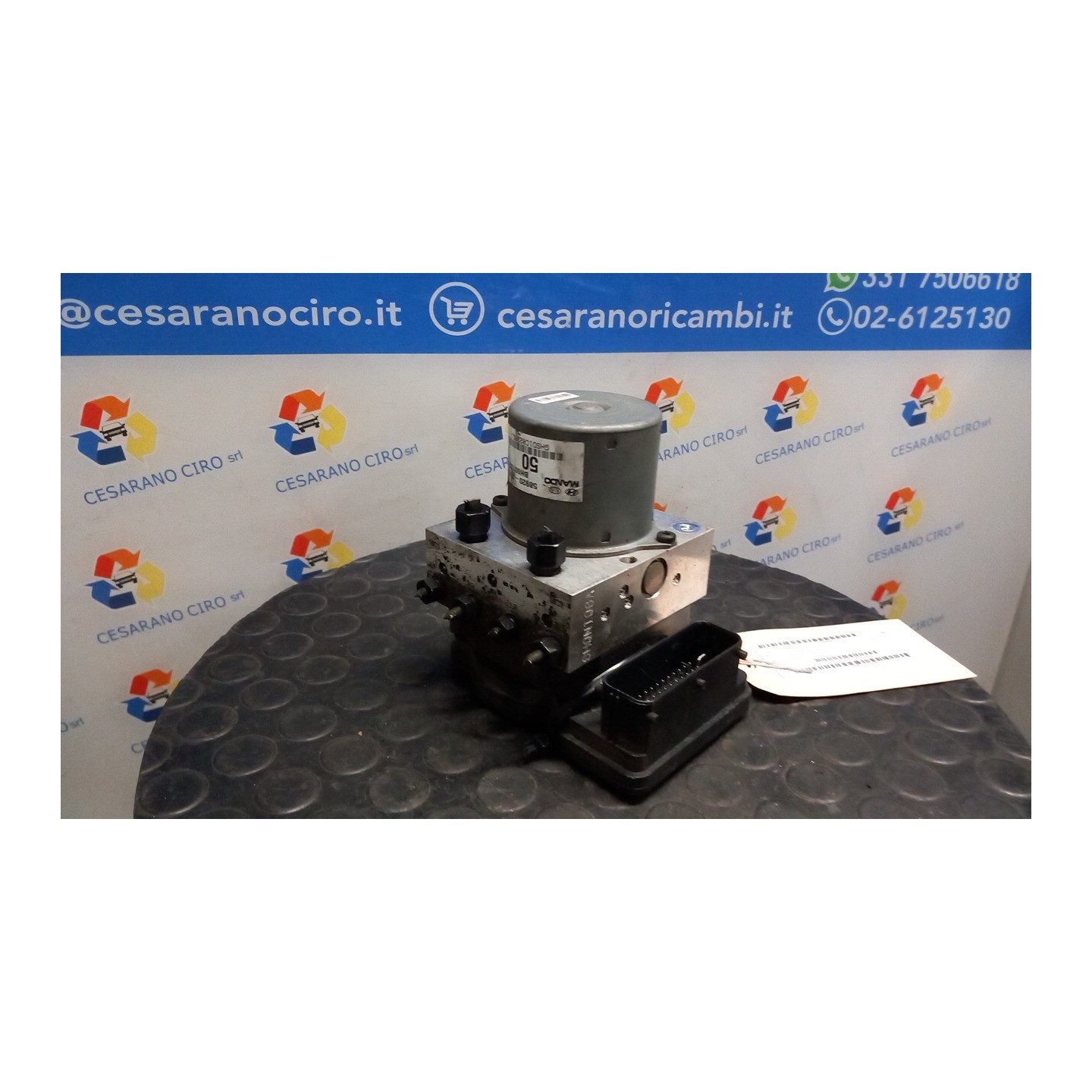 AGGREGATO ABS 040 KIA RIO 3A SERIE (08/11-09/15) G4LA 589201W520