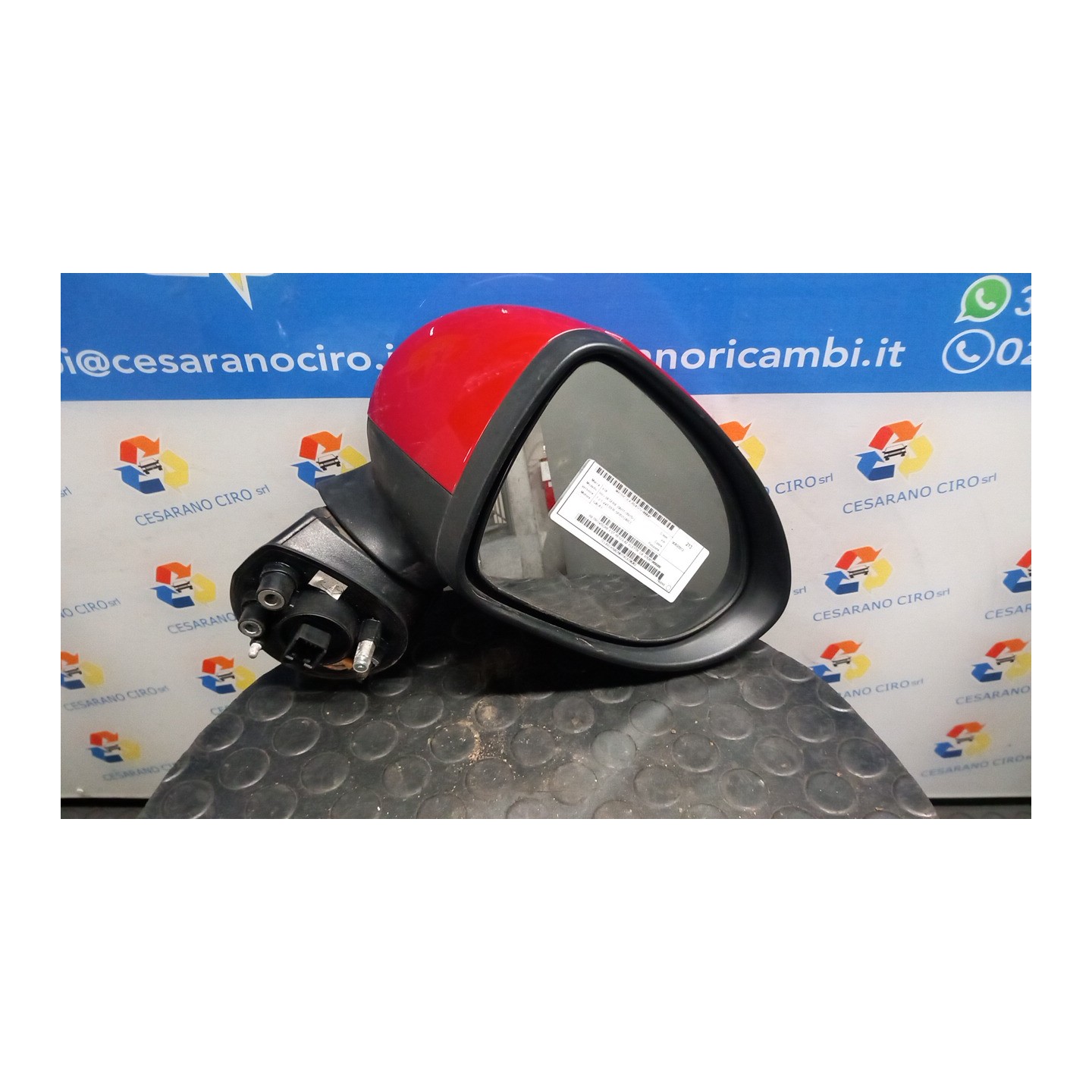 RETROVISORE EST. REGOLAZ. ELETTR. DX. 041 KIA RIO 3A SERIE (08/11-09/15) G4LA 876201W06000