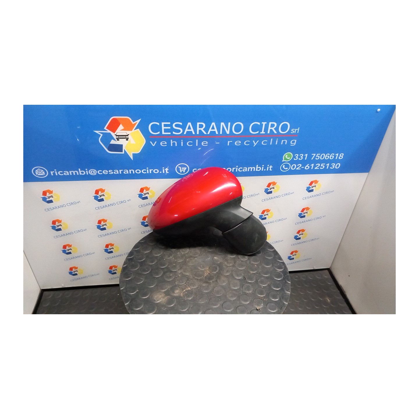 RETROVISORE EST. REGOLAZ. ELETTR. DX. 041 KIA RIO 3A SERIE (08/11-09/15) G4LA 876201W06000