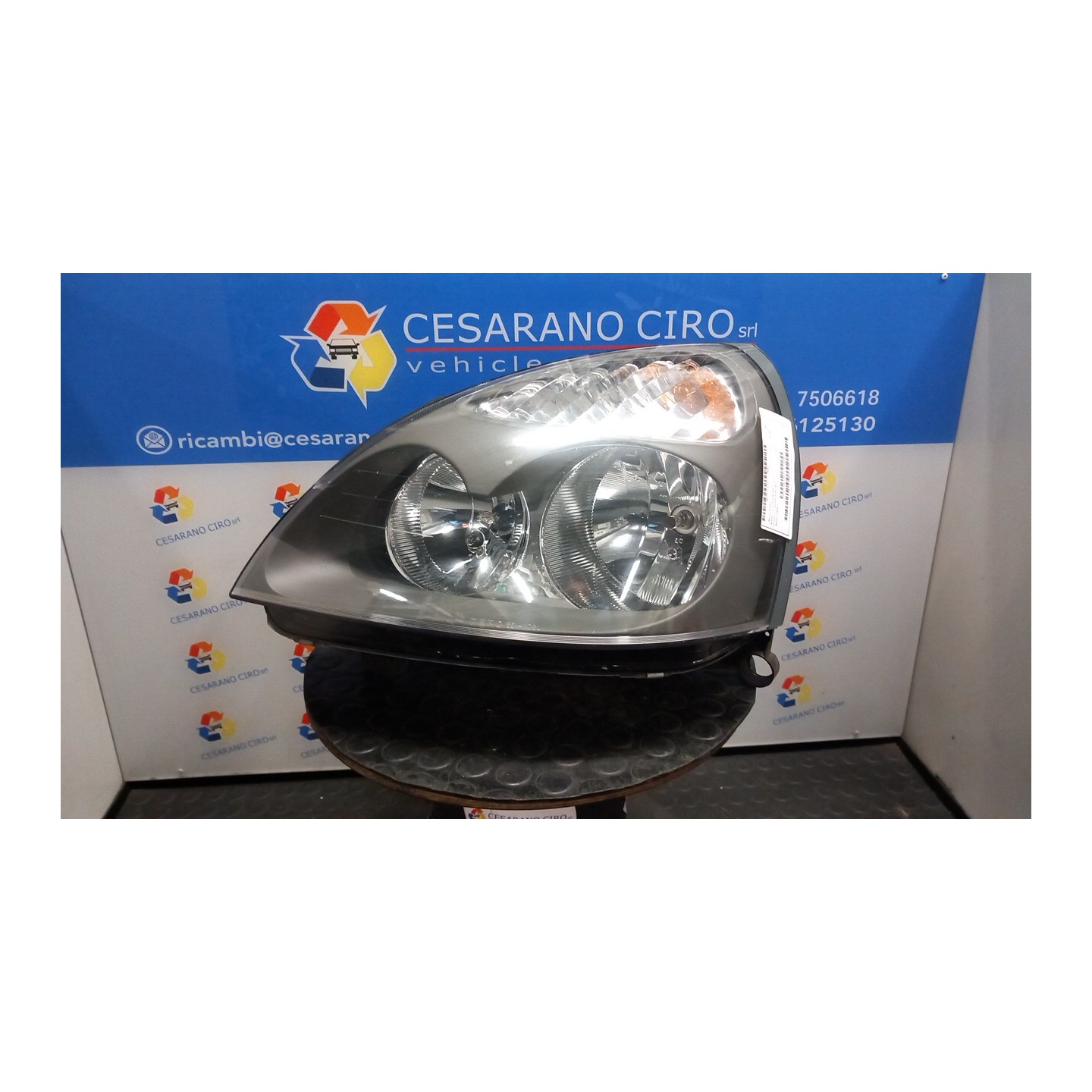 PROIETTORE XENO SX. 058 RENAULT CLIO 2A SERIE (05/01-11/10) D4FB7 7701054060