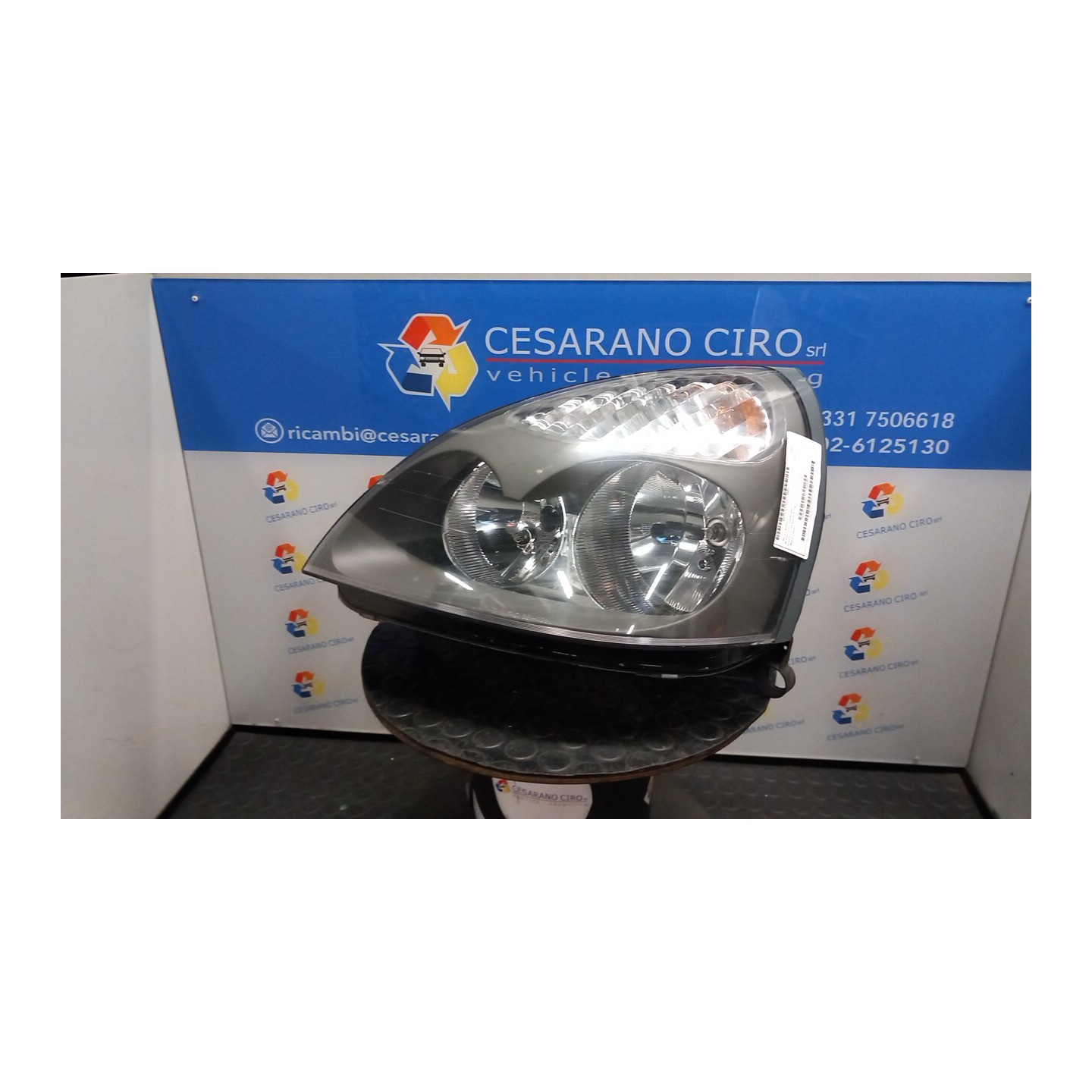 PROIETTORE XENO SX. 058 RENAULT CLIO 2A SERIE (05/01-11/10) D4FB7 7701054060