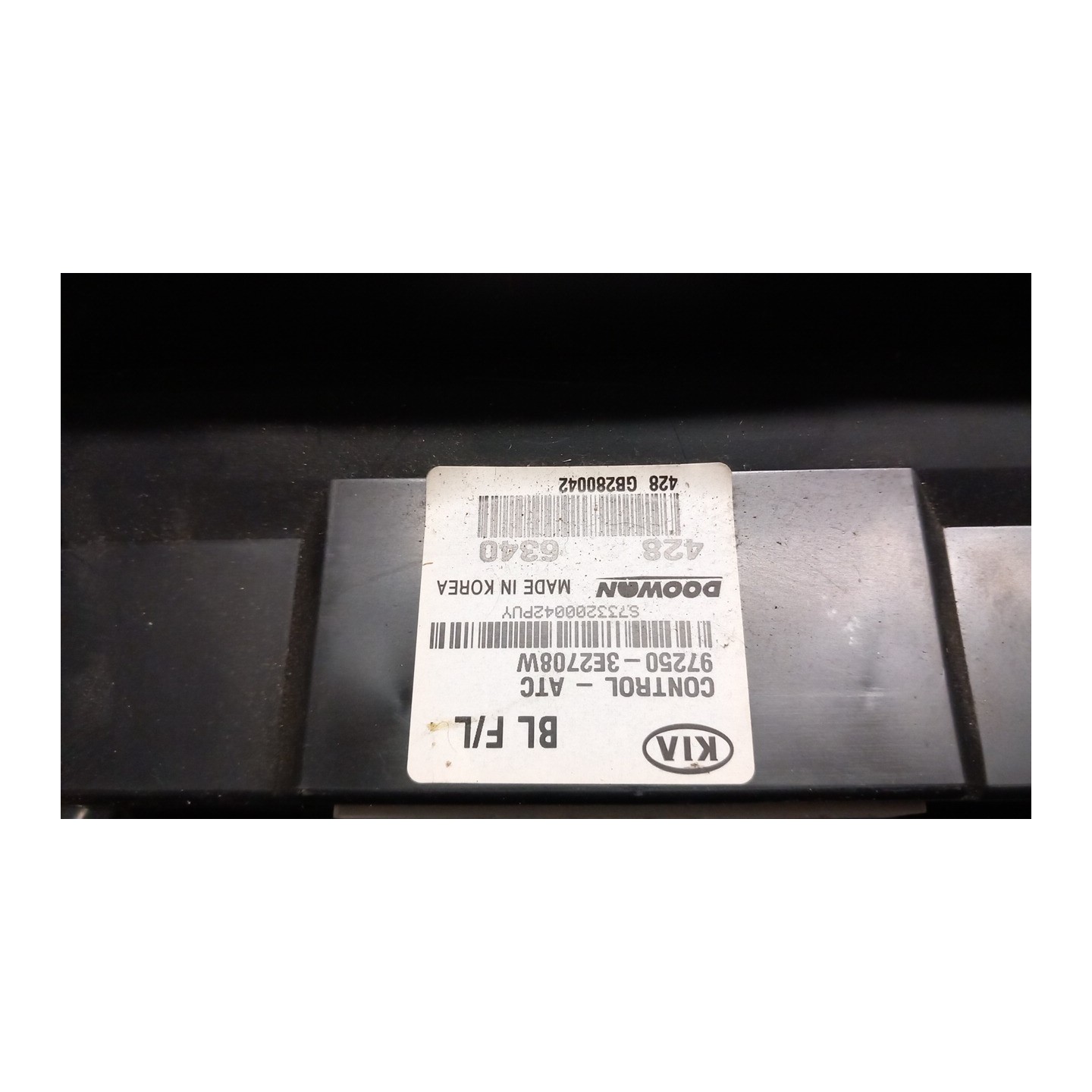 BLOCCO COMANDO CLIMATIZZAZIONE C/A/C AUTO 070 KIA SORENTO 1A SERIE (08/06-11/09 D4CB 972503E2608W