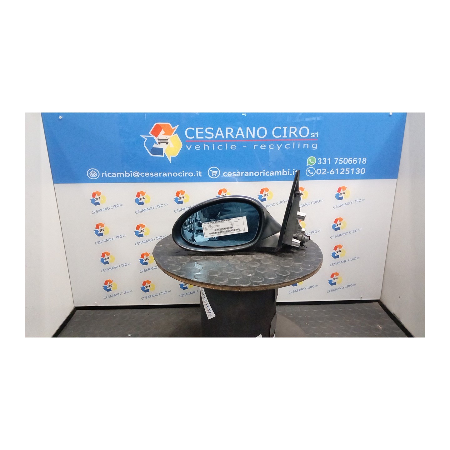 RETROVISORE EST. SX. 082 BMW SERIE 1 (E87) (09/04-03/07) 204D4 51167189867