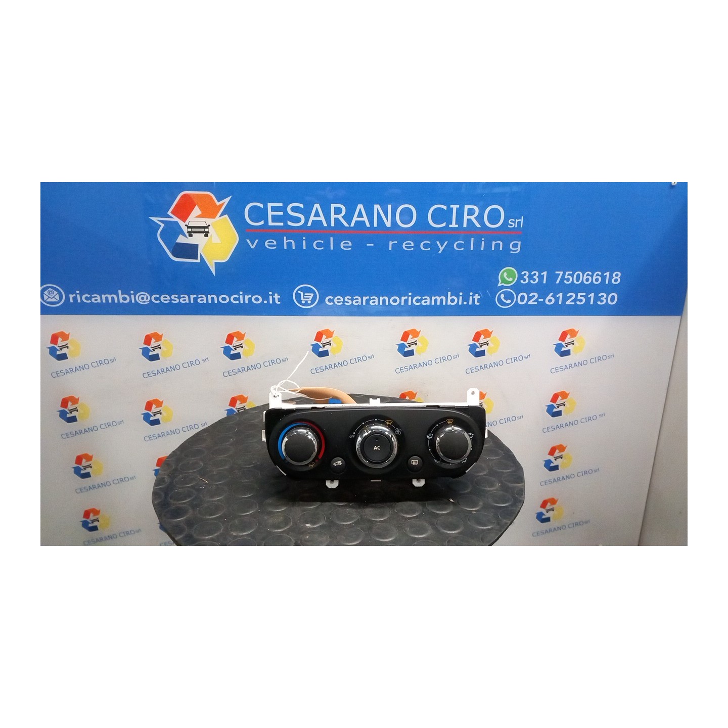 BLOCCO COMANDO CLIMATIZZAZIONE C/A/C 090 RENAULT CLIO 4A SERIE (07/12-12/16) D4FD7 275102750R