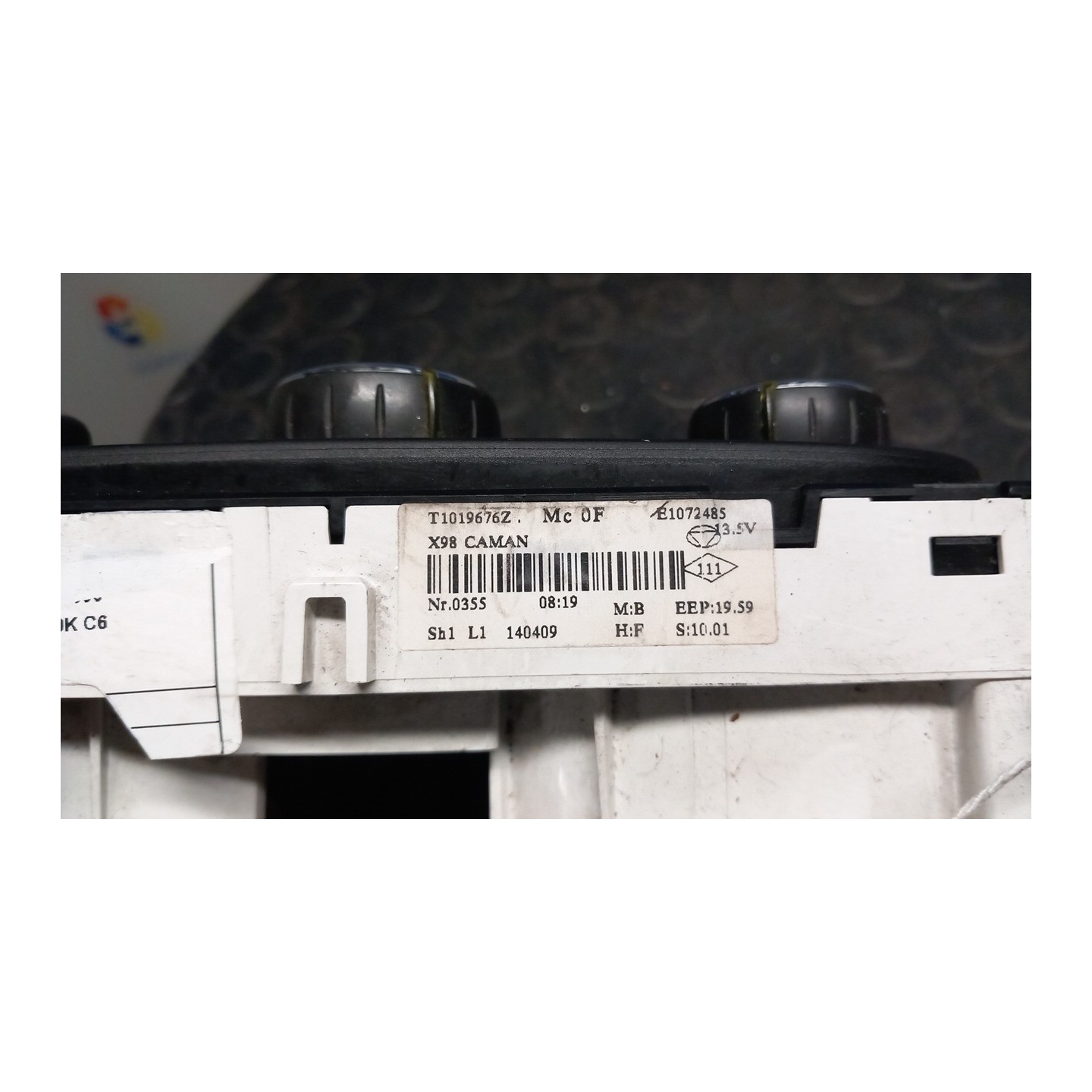 BLOCCO COMANDO CLIMATIZZAZIONE C/A/C 090 RENAULT CLIO 4A SERIE (07/12-12/16) D4FD7 275102750R