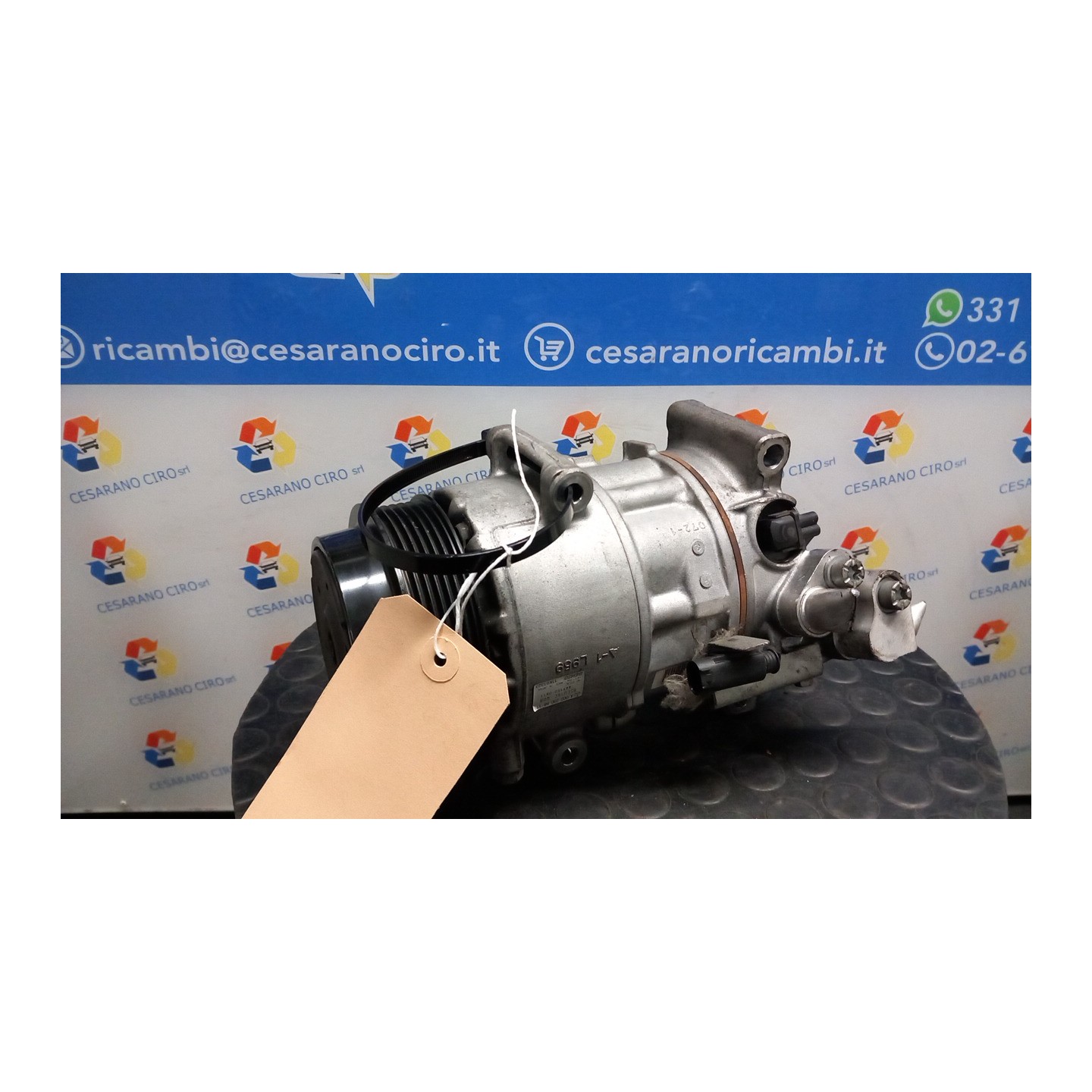 COMPRESSORE A/C 115 MERCEDES-BENZ CLASSE A (W/C169) (07/04-04/13 266920 A0022304711