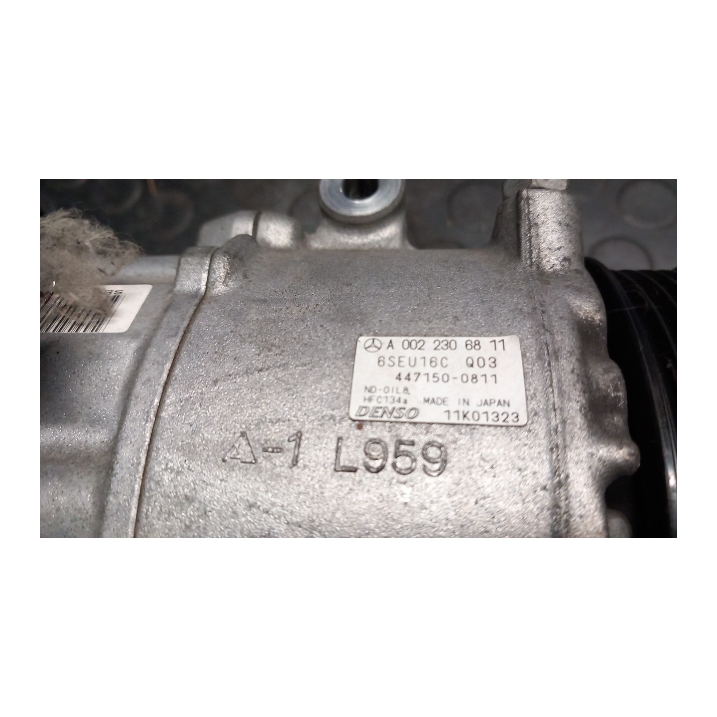 COMPRESSORE A/C 115 MERCEDES-BENZ CLASSE A (W/C169) (07/04-04/13 266920 A0022304711