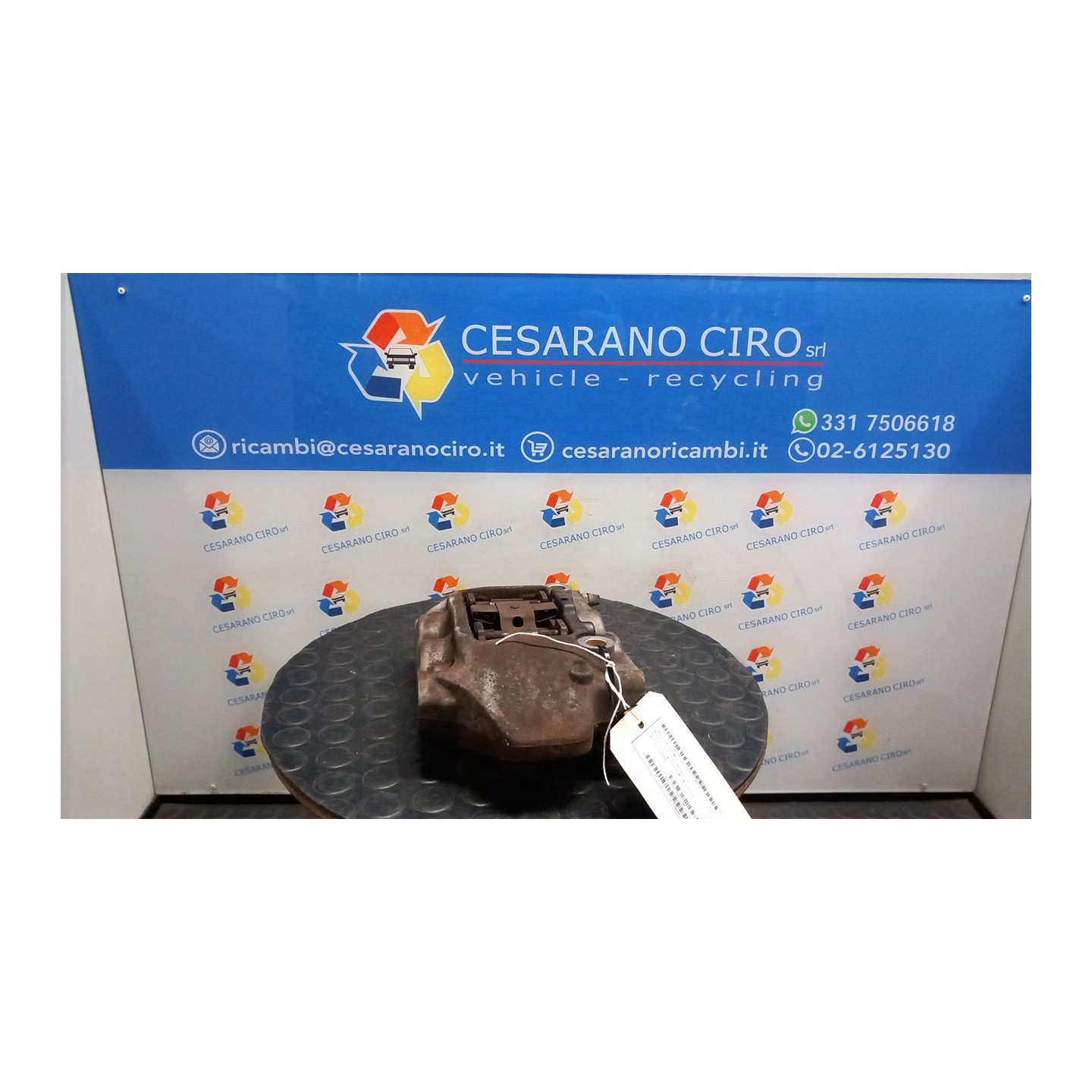 PINZA FRENO ANT. COMPL. DX. 125 ALFA ROMEO 159 (X3/X9) (07/05-06/13) 939A2000 77364913
