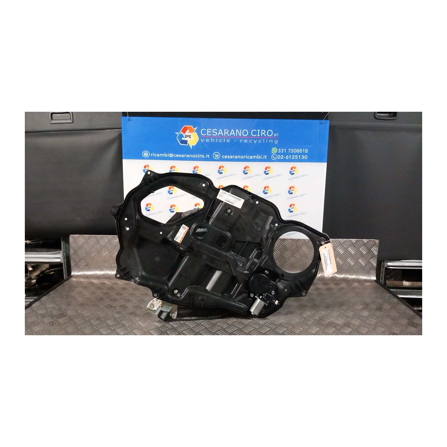 ALZACRISTALLO ELETTR. PORTA ANT. DX. 040 MAZDA MAZDA 2 2A SERIE (08/07-12/14 ZJ D65158590B