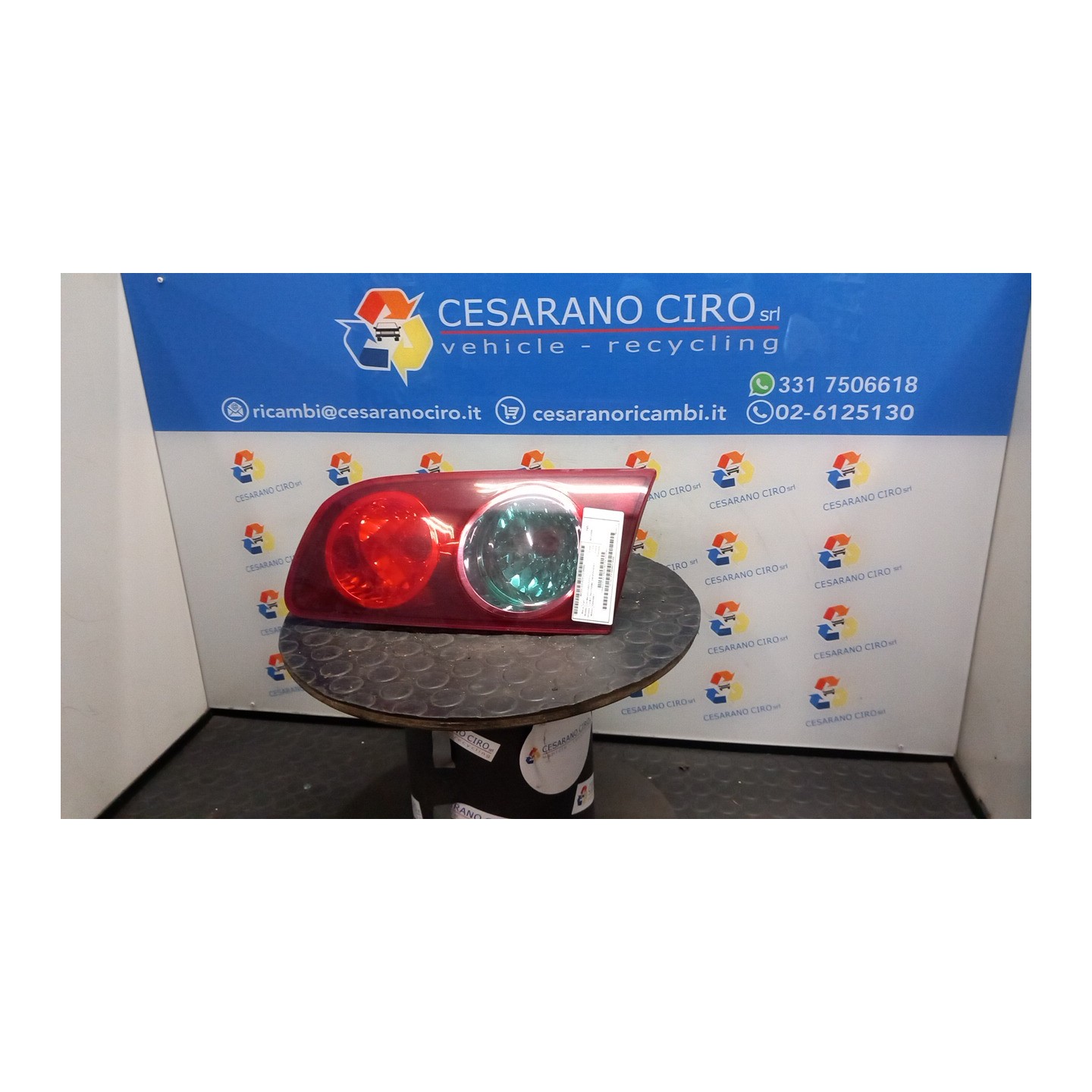 FANALE POST. PARTE INT. DX. 050 FIAT CROMA (2T) (10/07-12/11) 939A2000 51727251