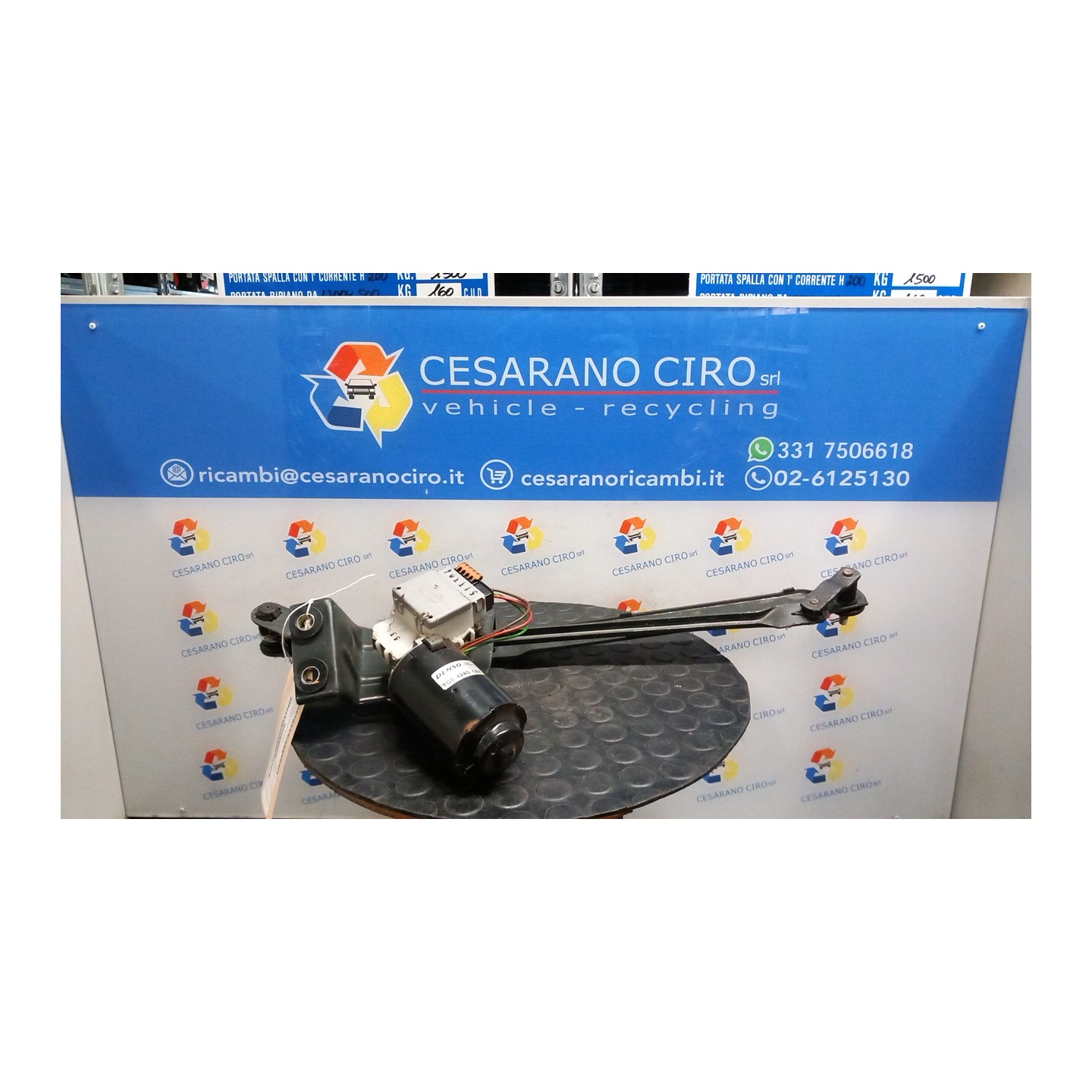 MOTORINO TERGIPARABREZZA 086 FIAT SEICENTO (1E) (02/98-07/05) 187A1000 9949162