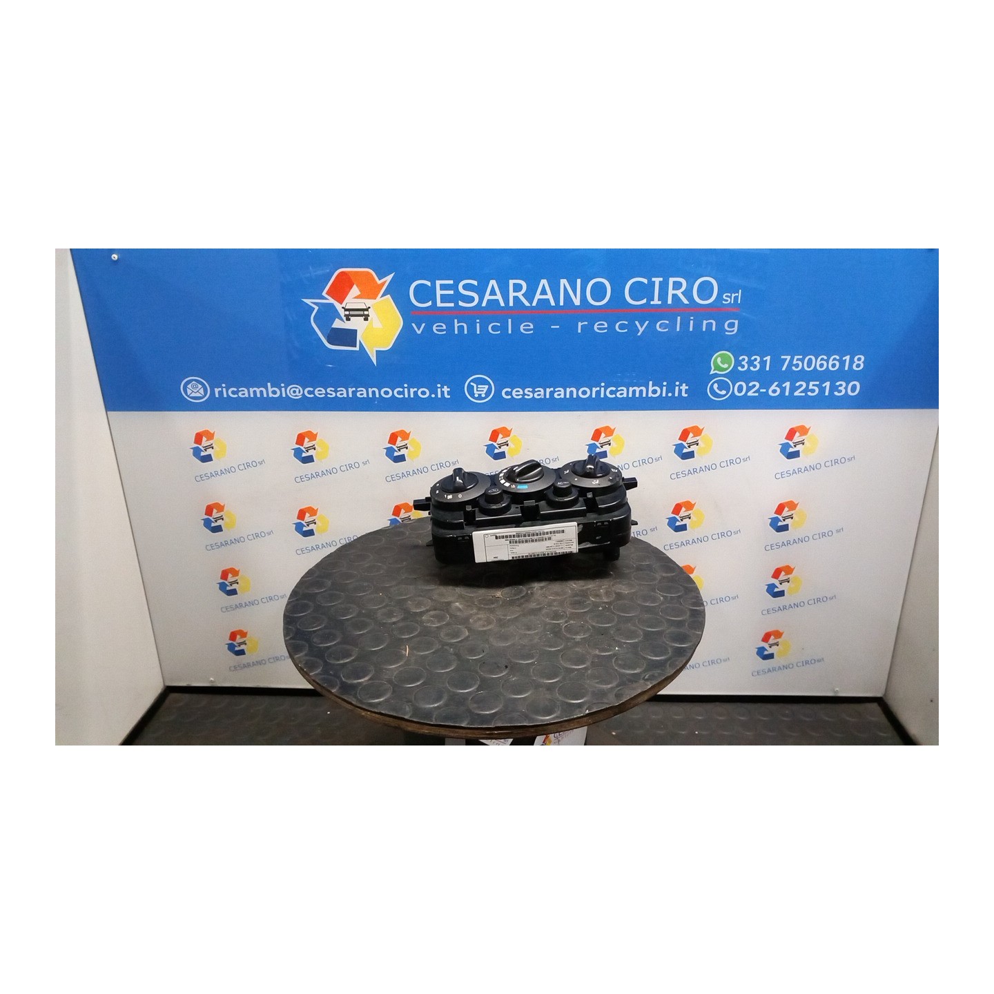 BLOCCO COMANDO CLIMATIZZAZIONE 116 MERCEDES-BENZ CLASSE A (W168) (03/01-06/04) 668942 A1688301985