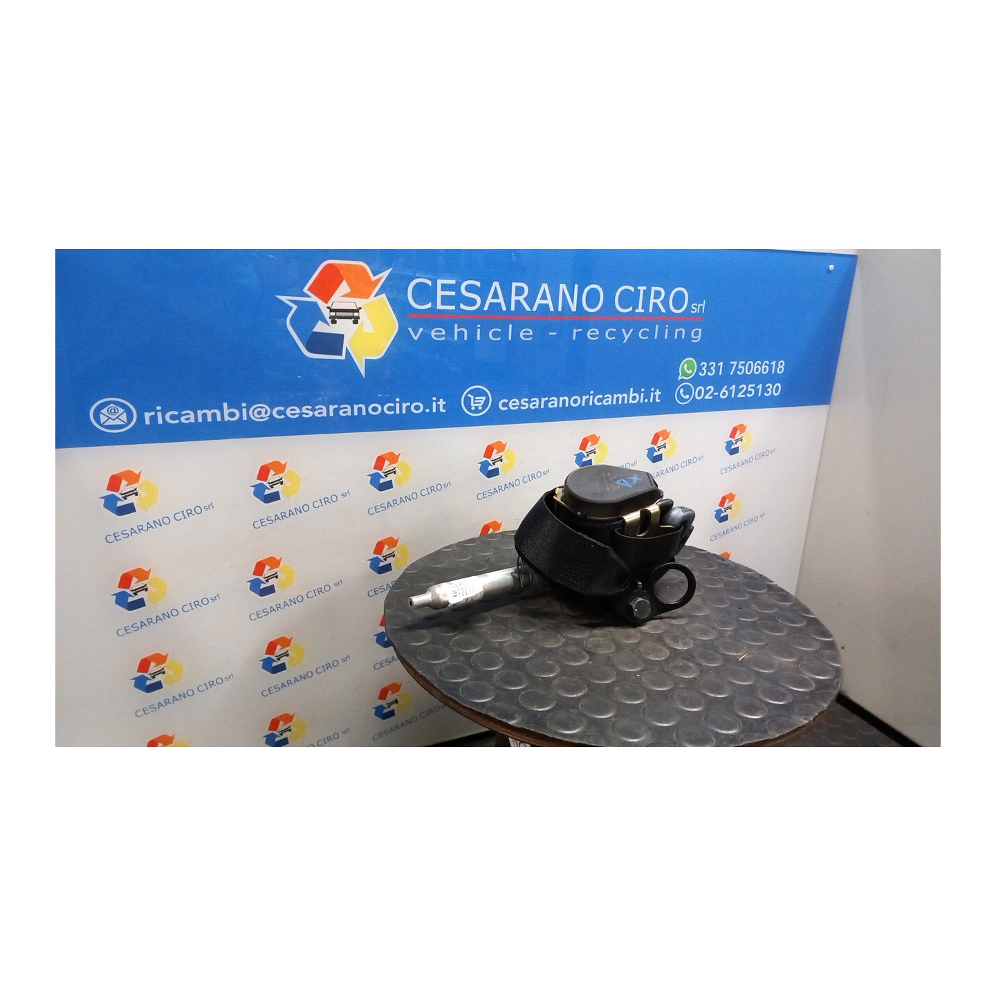 CINTURA DI SICUREZZA ANT. DX. 117 MERCEDES-BENZ CLASSE A (W168) (03/01-06/04) 668942 A16886032859A86