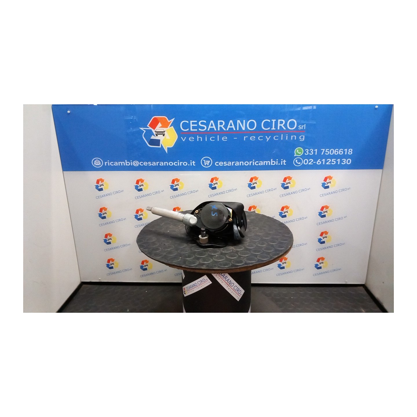 CINTURA DI SICUREZZA ANT. SX. 118 MERCEDES-BENZ CLASSE A (W168) (03/01-06/04) 668942 A16886031859A86
