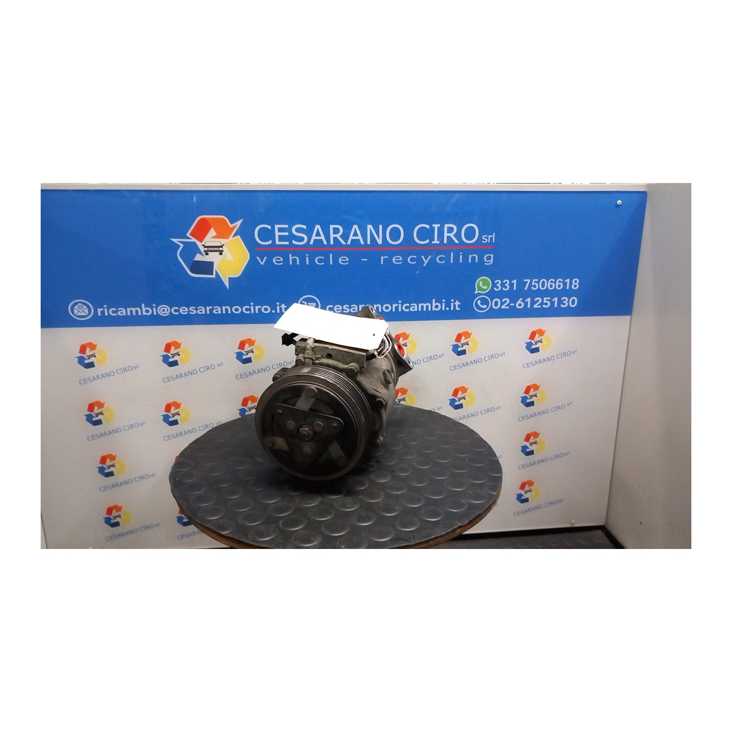 COMPRESSORE A/C ROTAZIONE 163 VOLVO C30 (10/06-) D4164T 36000570