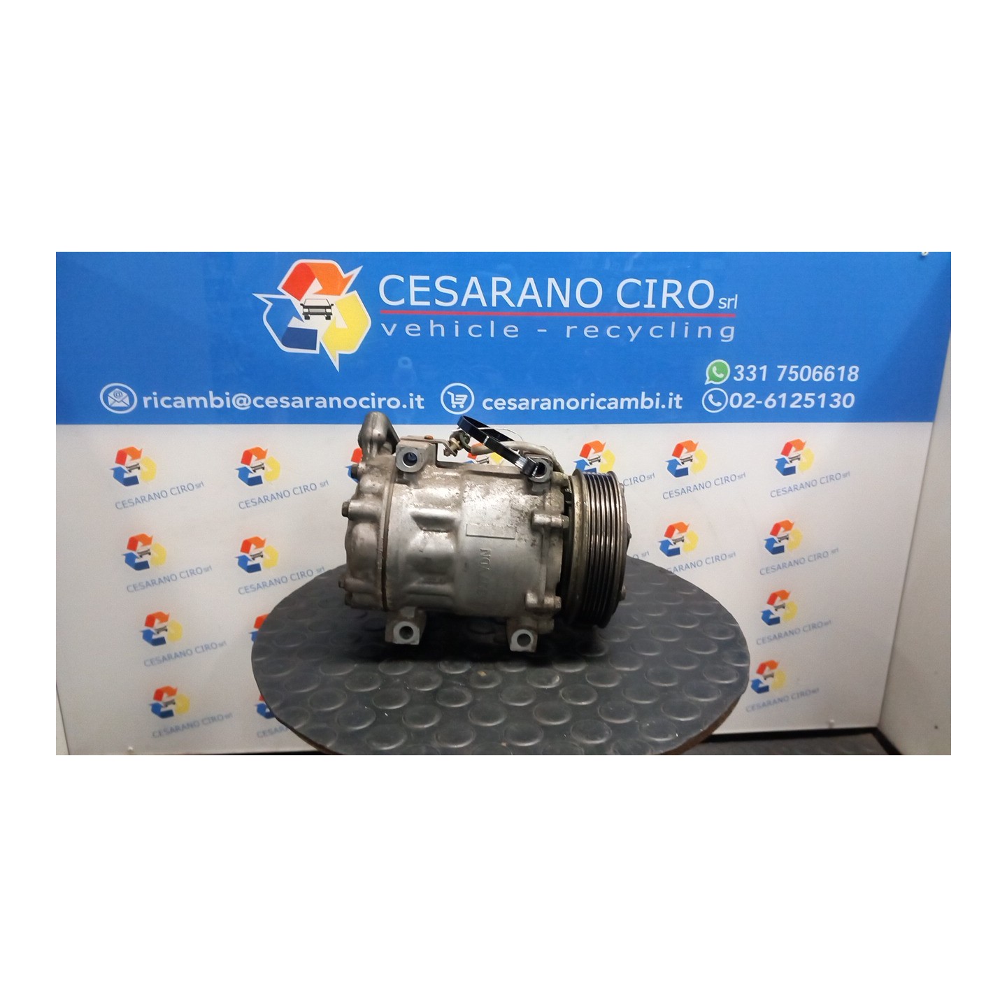 COMPRESSORE A/C ROTAZIONE 163 VOLVO C30 (10/06-) D4164T 36000570
