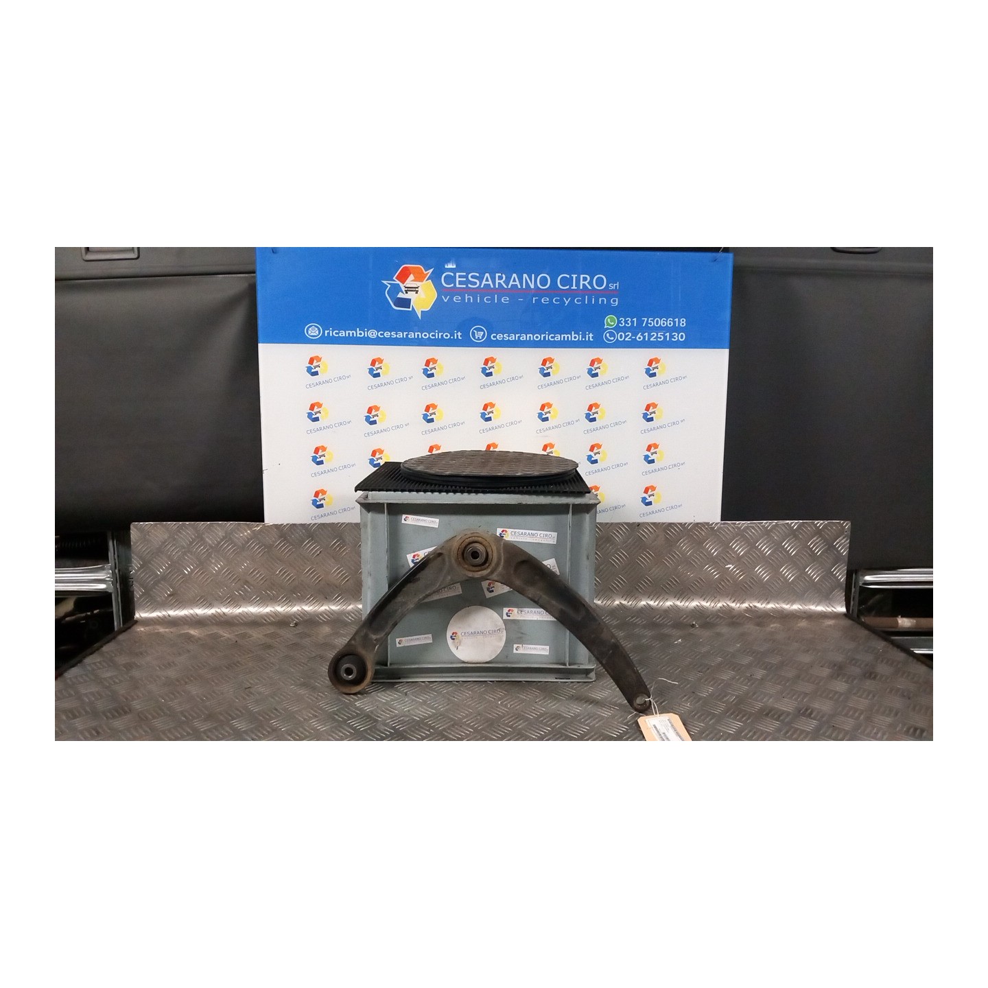 BRACCIO OSCILLANTE SOSP. ANT. SX. 167 PEUGEOT 307 (04/01-12/06) NFU 3520S2