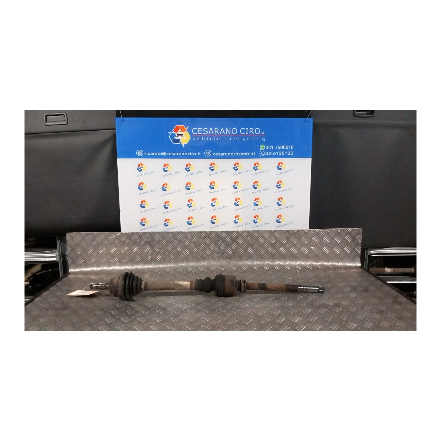 SEMIALBERO ANT. COMPL. DX. 170 PEUGEOT 307 (04/01-12/06) NFU 3273LP