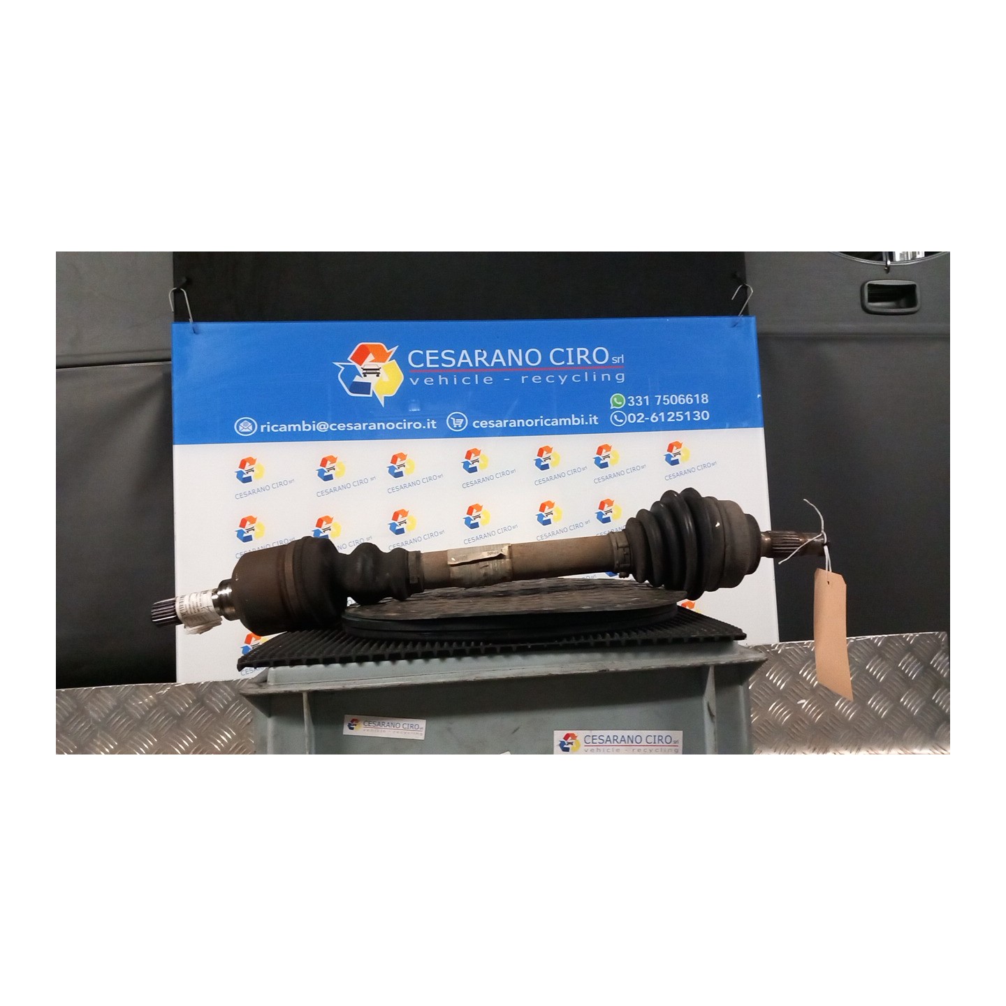 SEMIALBERO ANT. COMPL. SX. 171 PEUGEOT 307 (04/01-12/06) NFU 3272LW