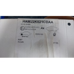 SERIE PASTIGLIE FRENI ANT. 064 FIAT DUCATO CABINATO (4Y) (04/14-12  77368452