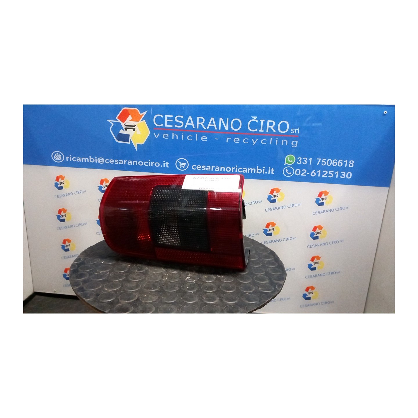 FANALE POST. SPORTELLO POST DX. 180 PEUGEOT RANCH (M59) (11/02-08/09) NFU 6351EE