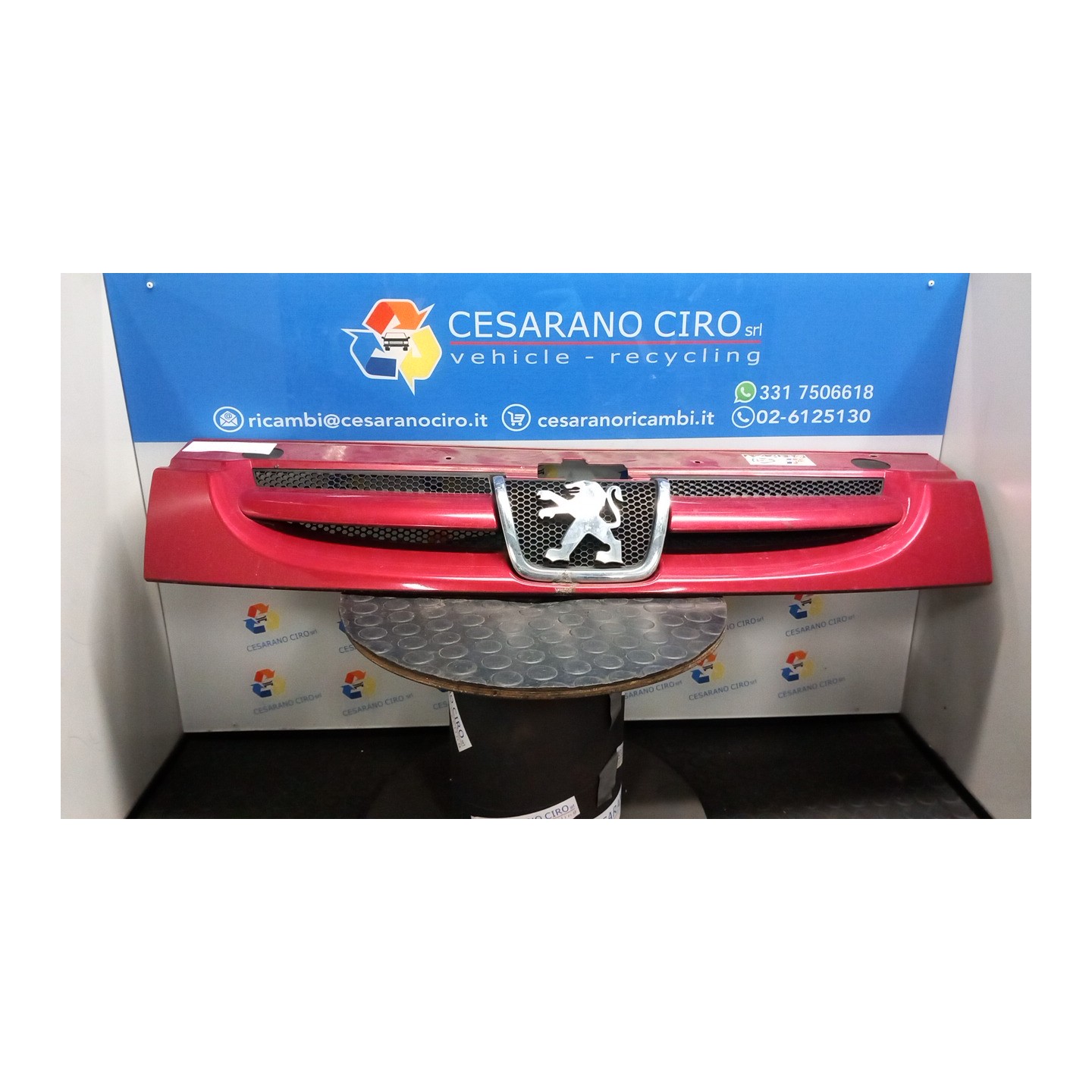 GRIGLIA PARAURTI ANT. 181 PEUGEOT RANCH (M59) (11/02-08/09) NFU 7414CT