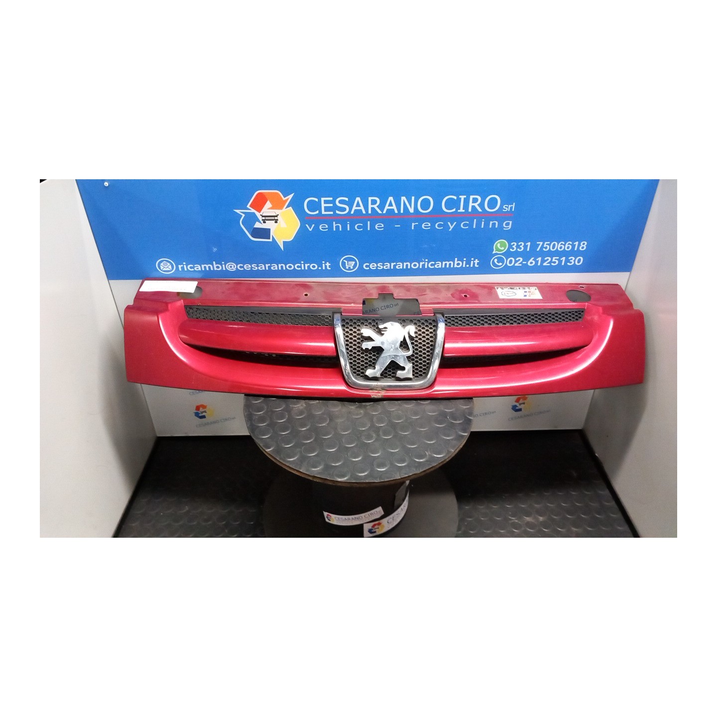 GRIGLIA PARAURTI ANT. 181 PEUGEOT RANCH (M59) (11/02-08/09) NFU 7414CT