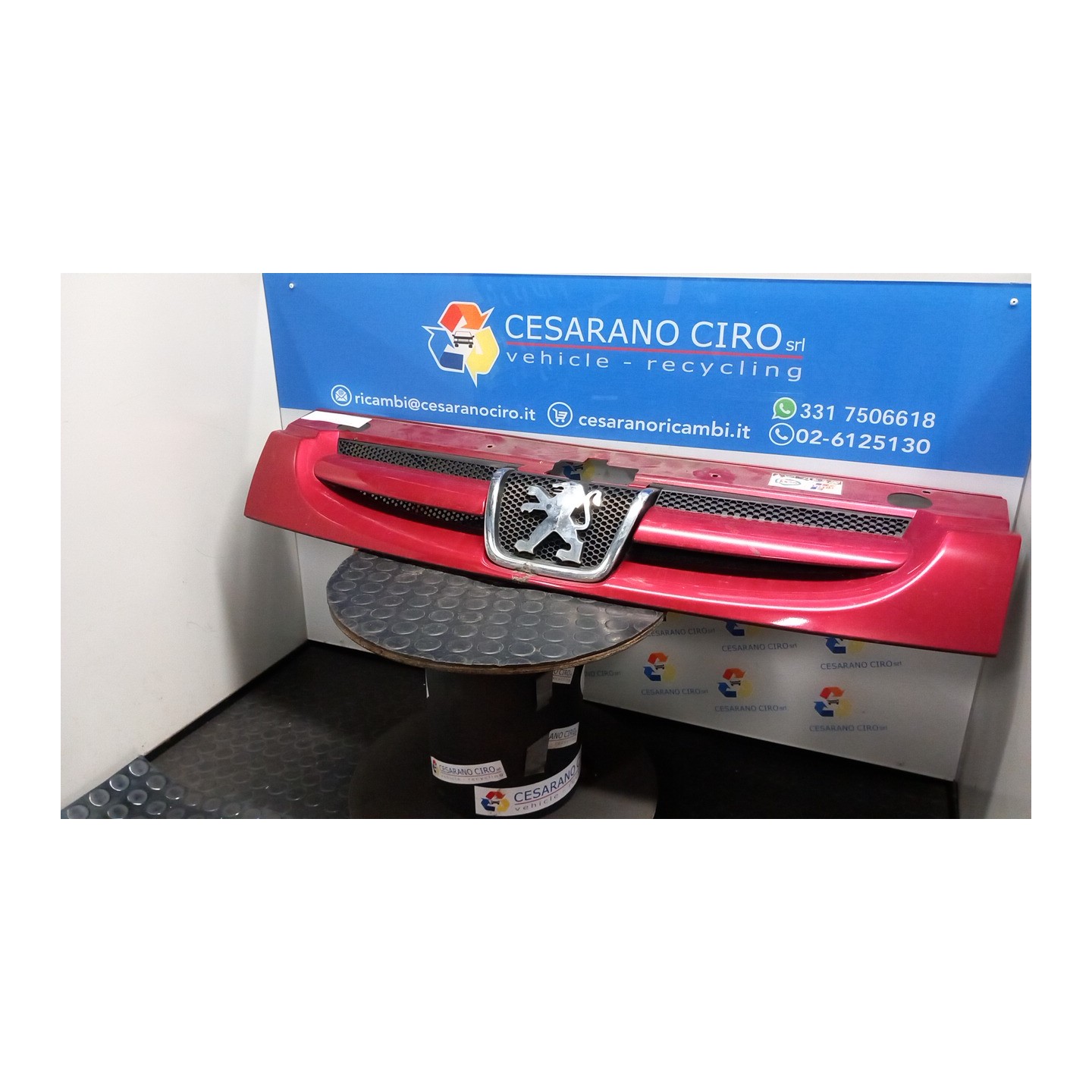 GRIGLIA PARAURTI ANT. 181 PEUGEOT RANCH (M59) (11/02-08/09) NFU 7414CT