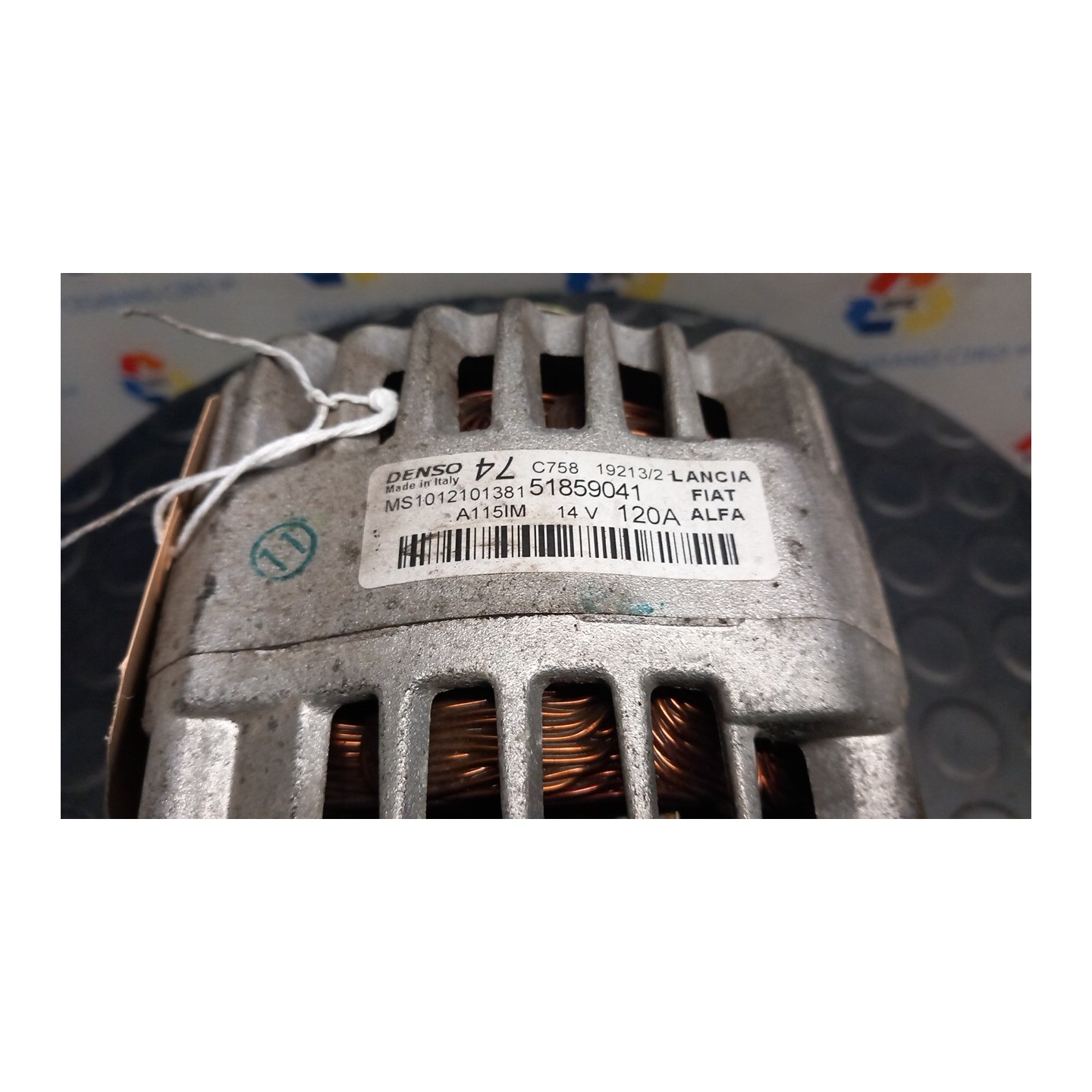 ALTERNATORE 120AMP P/A/C 149 FORD KA (CCU) (10/08-03/17) 169A4000 1719539