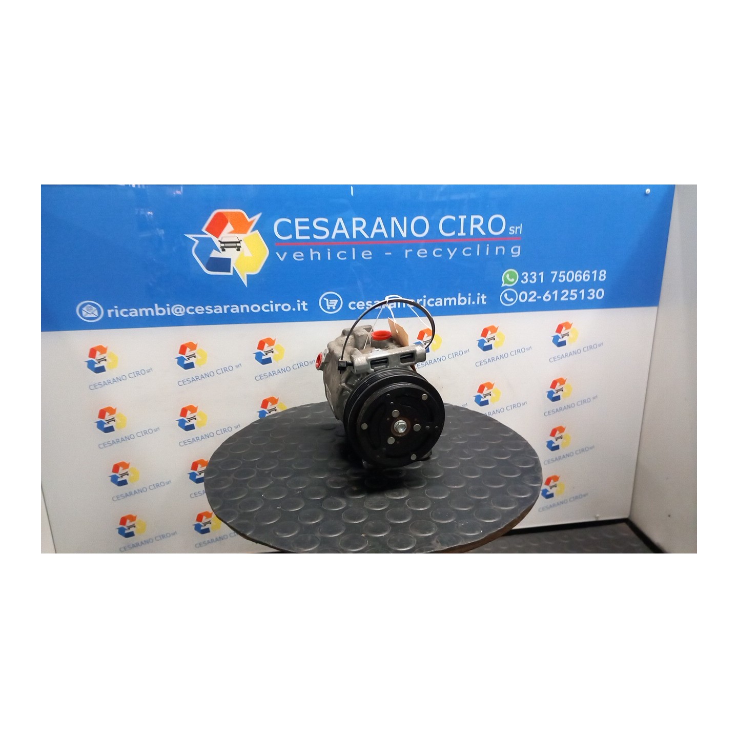 COMPRESSORE A/C 151 FORD KA (CCU) (10/08-03/17) 169A4000 1535408