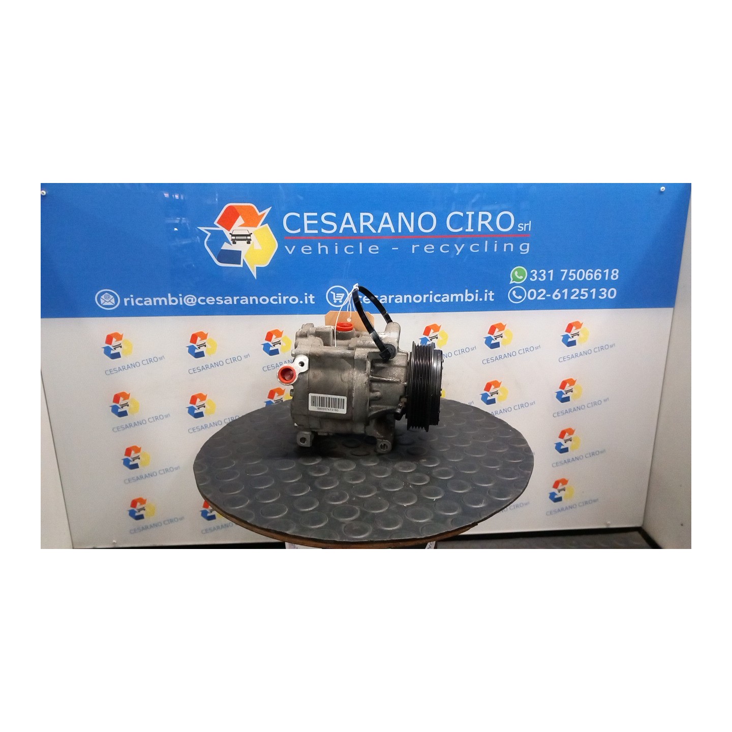 COMPRESSORE A/C 151 FORD KA (CCU) (10/08-03/17) 169A4000 1535408