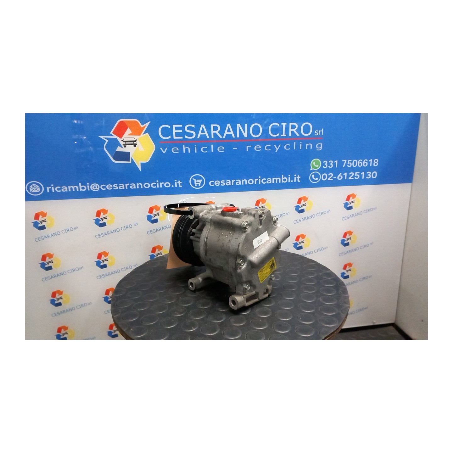COMPRESSORE A/C 151 FORD KA (CCU) (10/08-03/17) 169A4000 1535408