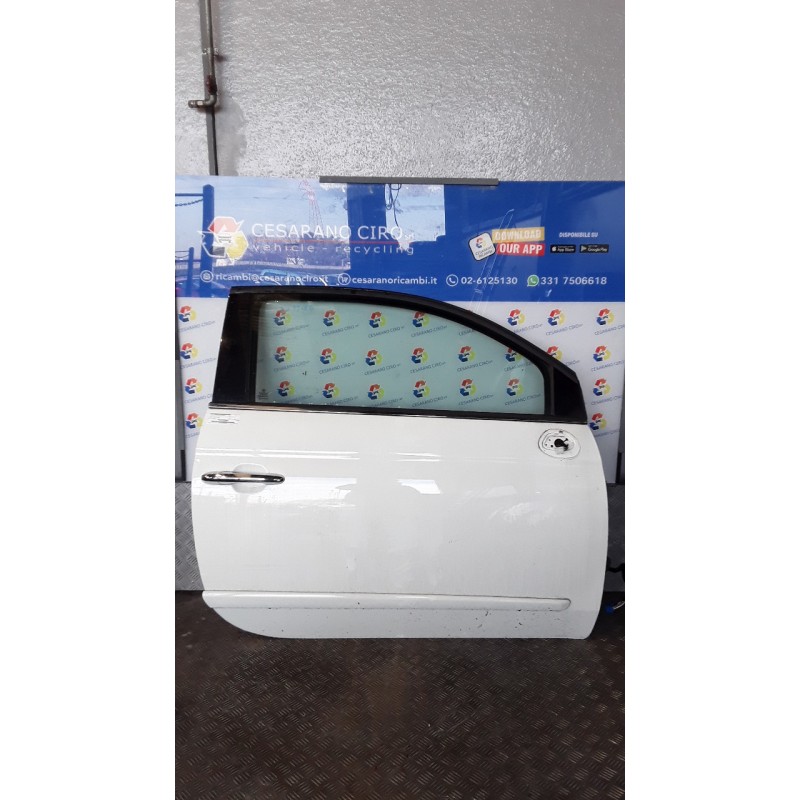 PORTA ANT. DX. 027 FIAT 500 (3P) (07/07-01/15) 169A4000 52136362