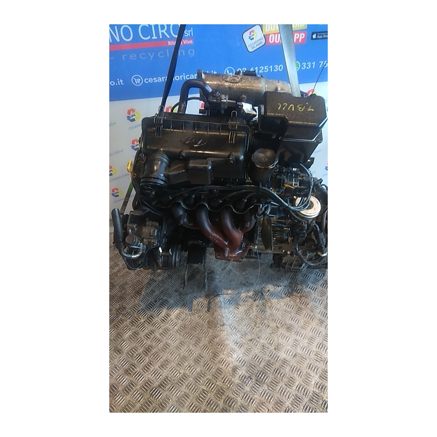 MOTORE COMPL. 08-00- 048 HYUNDAI ATOS PRIME (12/99-09/03) G4HC 2110102H00