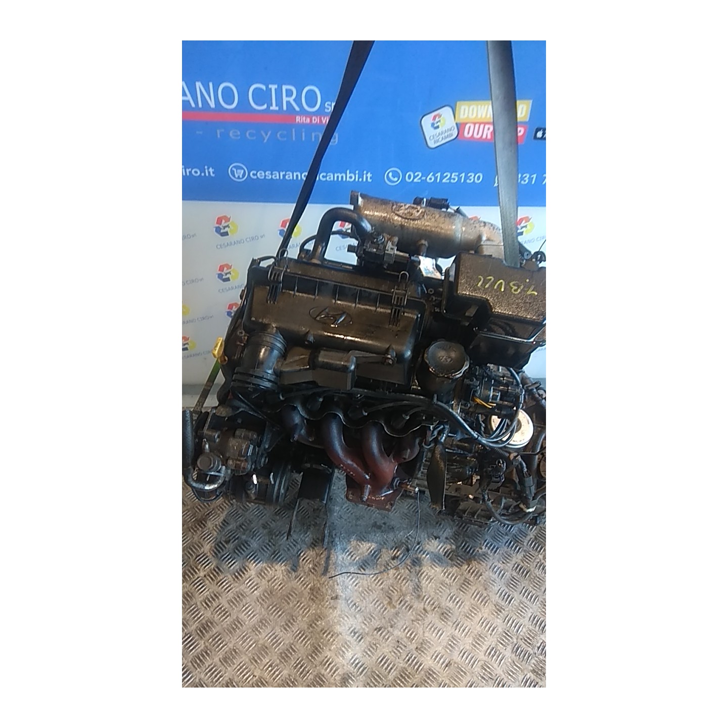 MOTORE COMPL. 08-00- 048 HYUNDAI ATOS PRIME (12/99-09/03) G4HC 2110102H00