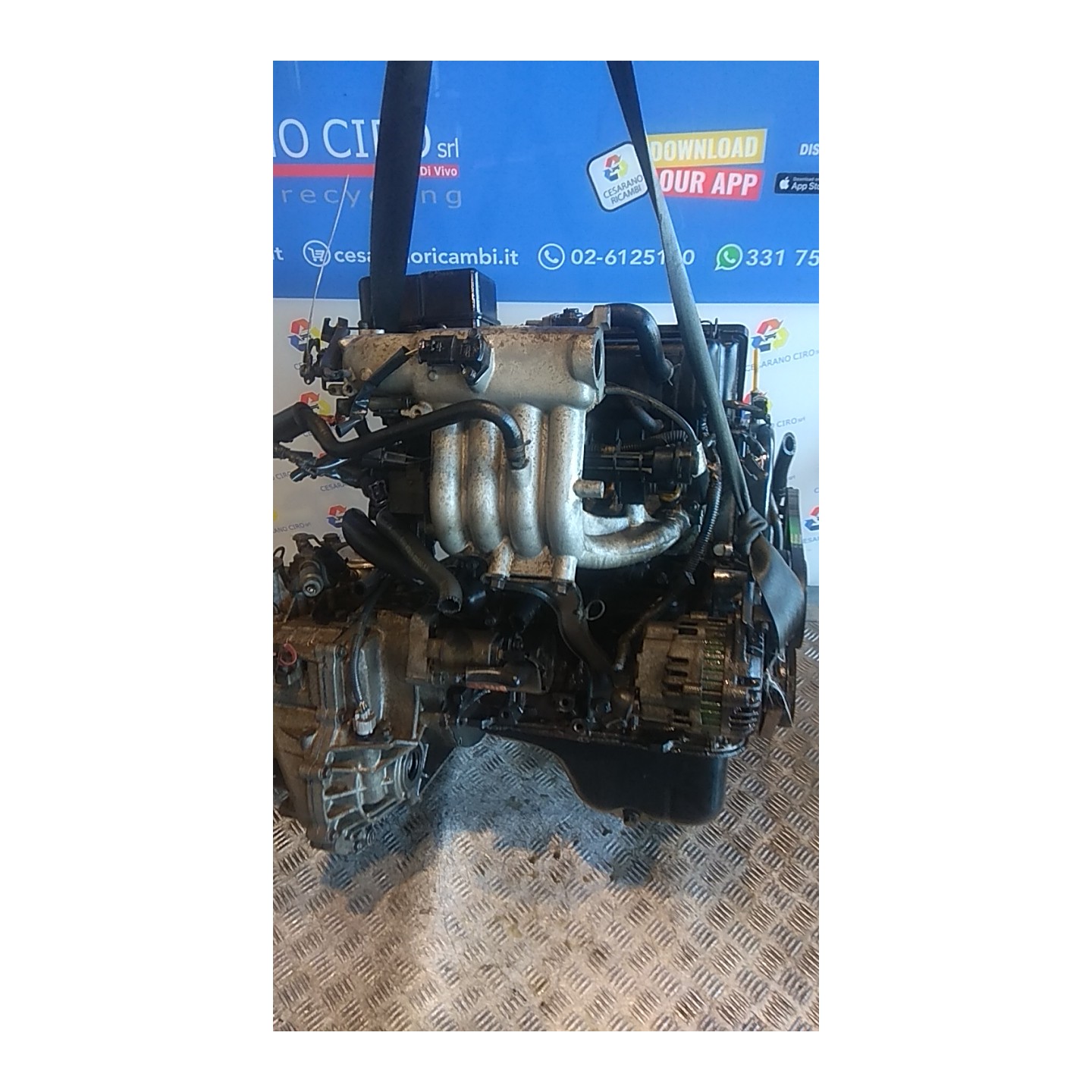 MOTORE COMPL. 08-00- 048 HYUNDAI ATOS PRIME (12/99-09/03) G4HC 2110102H00