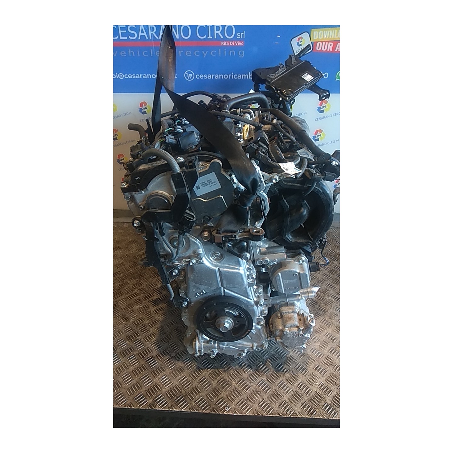 MOTORE SEMICOMPL. 053 TOYOTA YARIS (02/20-) M15A 19000F3020