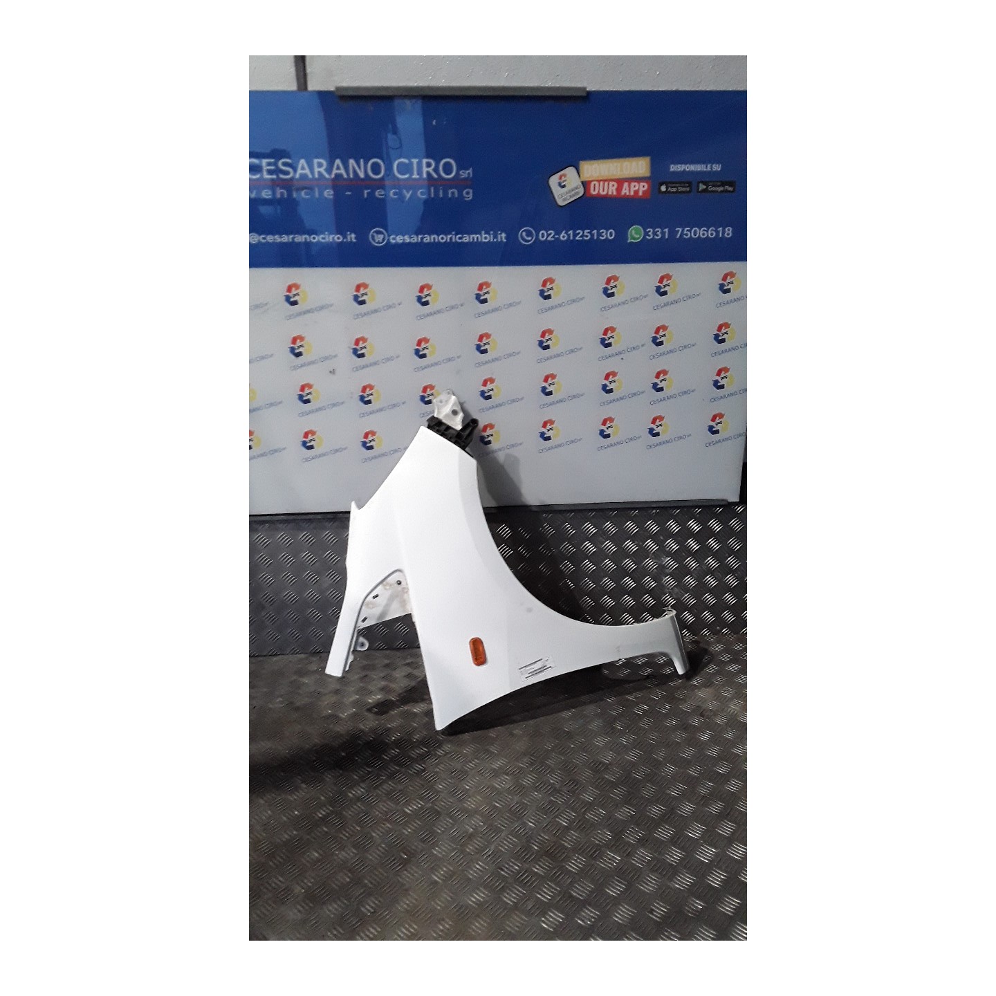 PARAFANGO ANT. DX. 075 HONDA JAZZ 2A SERIE (10/08-) L12B2 60211TF0G50ZZ