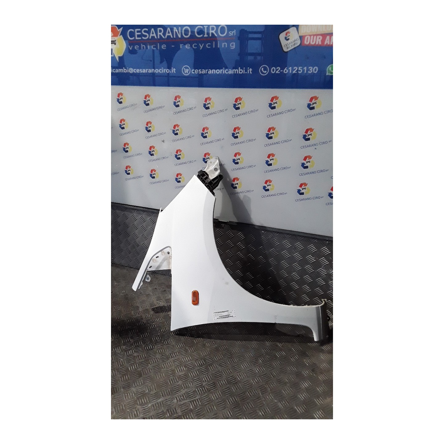PARAFANGO ANT. DX. 075 HONDA JAZZ 2A SERIE (10/08-) L12B2 60211TF0G50ZZ