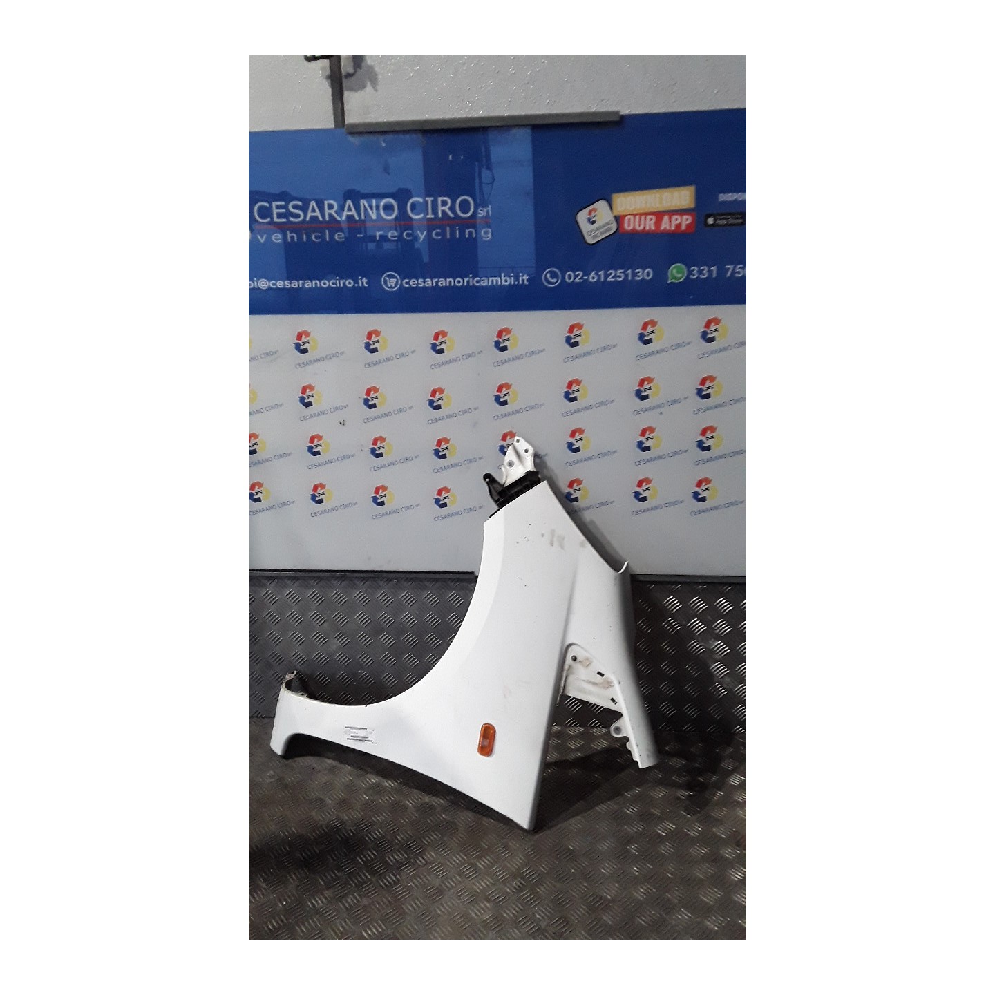 PARAFANGO ANT. SX. 076 HONDA JAZZ 2A SERIE (10/08-) L12B2 60261TF0G50ZZ