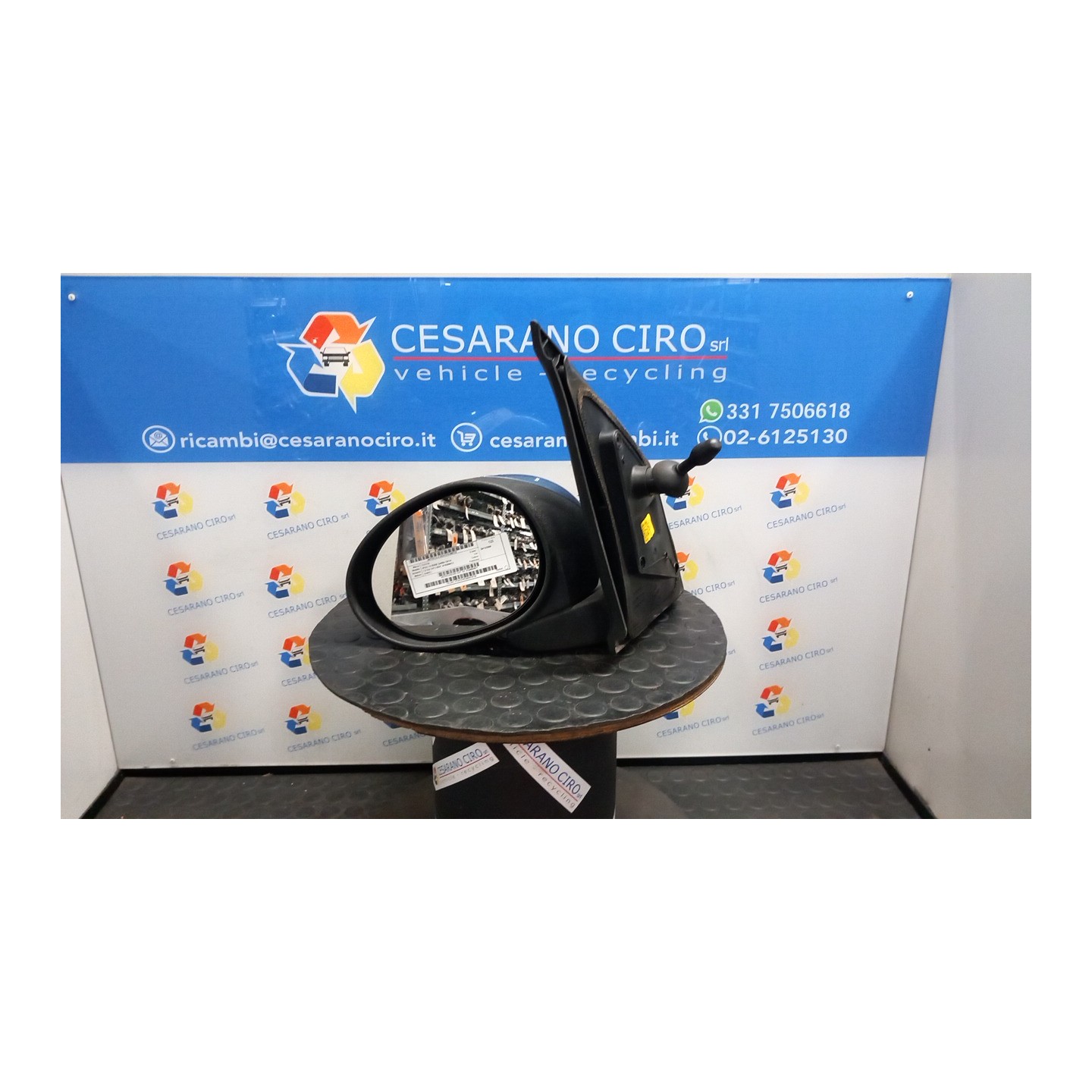 RETROVISORE EST. SX. 123 TOYOTA AYGO 1A SERIE (04/05-10/14) 1KRFE 879400H011