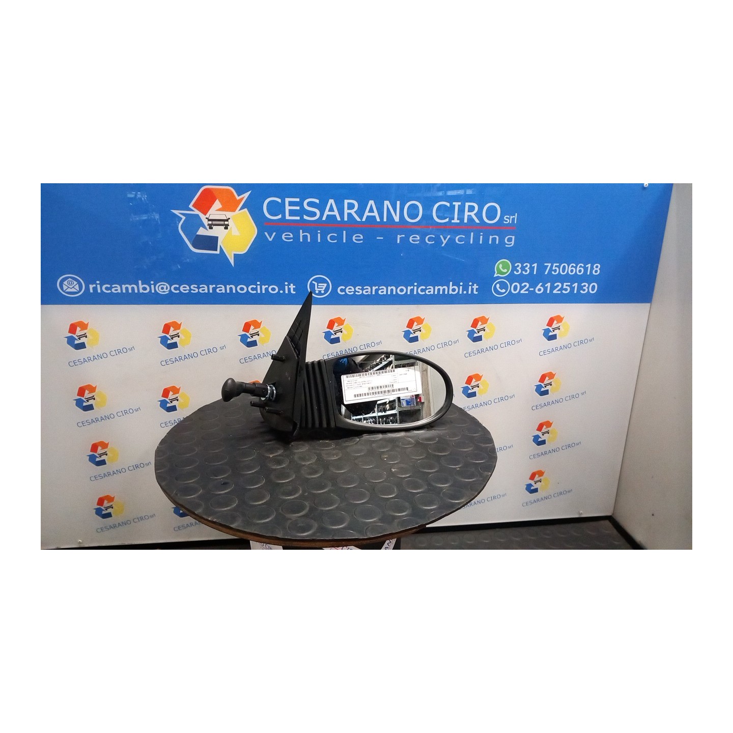 RETROVISORE EST. DX. 017 FIAT 600 (1E) (07/05-12/11) 187A1000 71713838