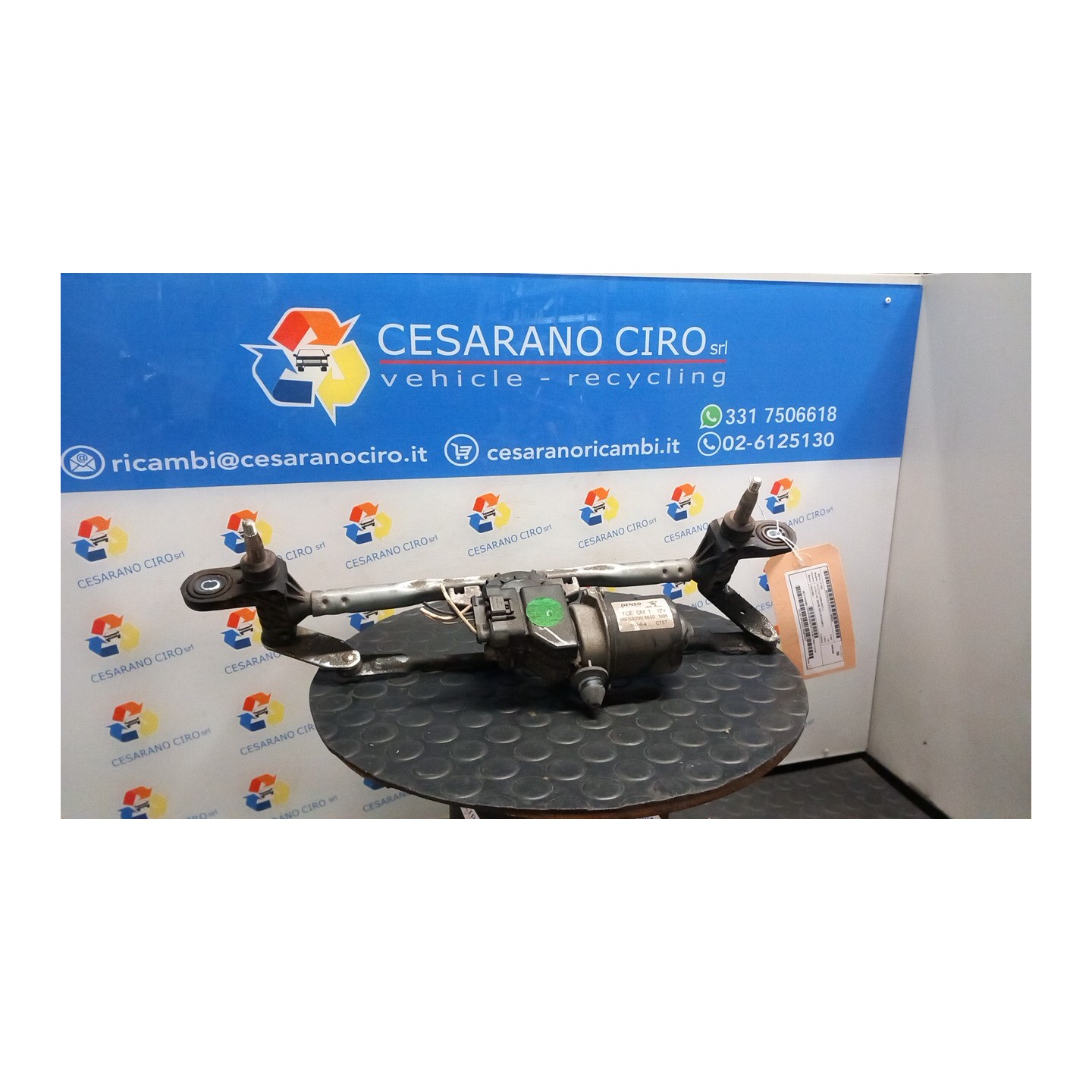 MECCANISMO TERGIPARABREZZA CON MOTORINO 029 FORD KA (CCU) (10/08-03/17) 169A1000 1747197